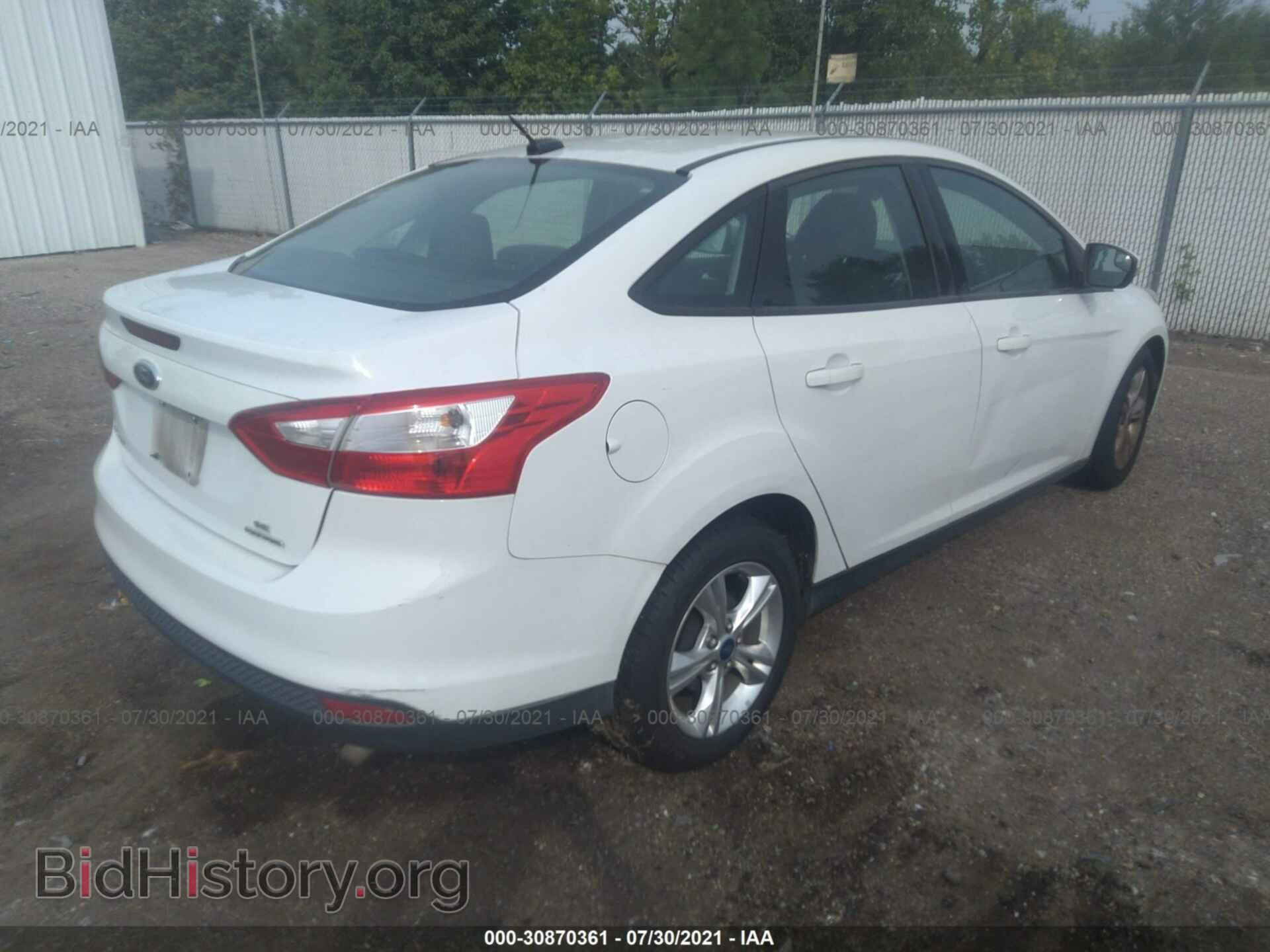 2013 FORD FOCUS - VIN: 1FADP3F2XDL342167 - Фото 4