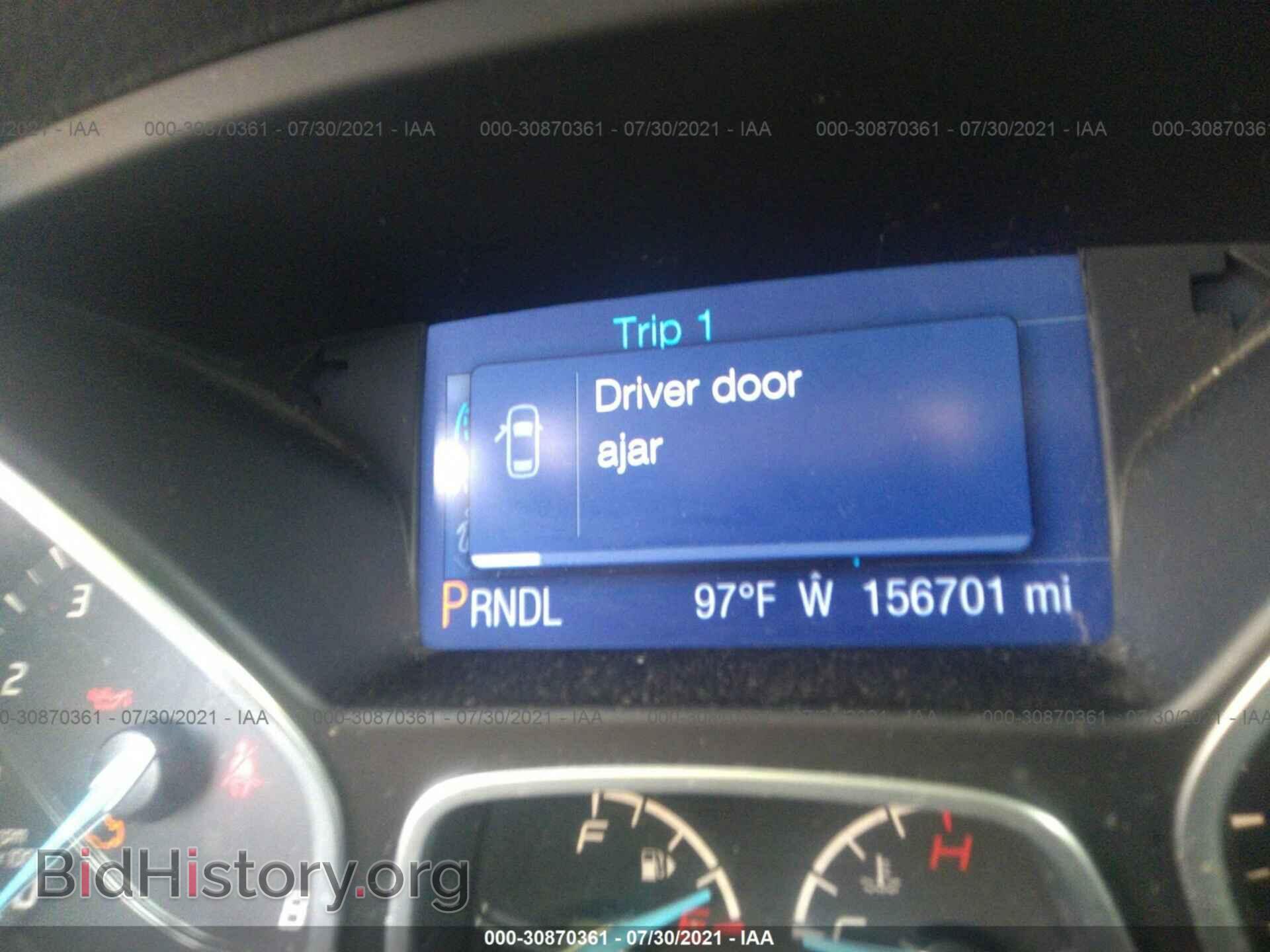 2013 FORD FOCUS - VIN: 1FADP3F2XDL342167 - Фото 7