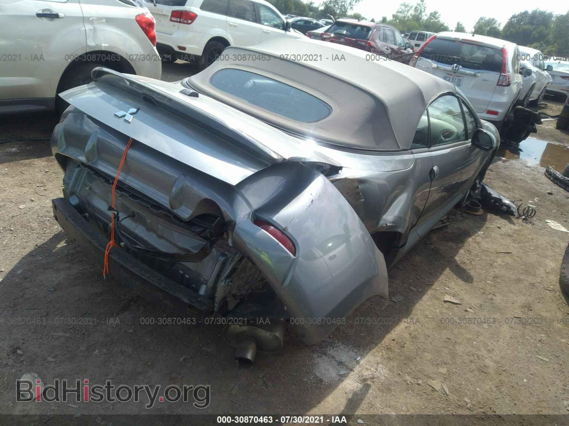 2008 MITSUBISHI ECLIPSE - VIN: 4A3AL25F88E008394 - Фото 4