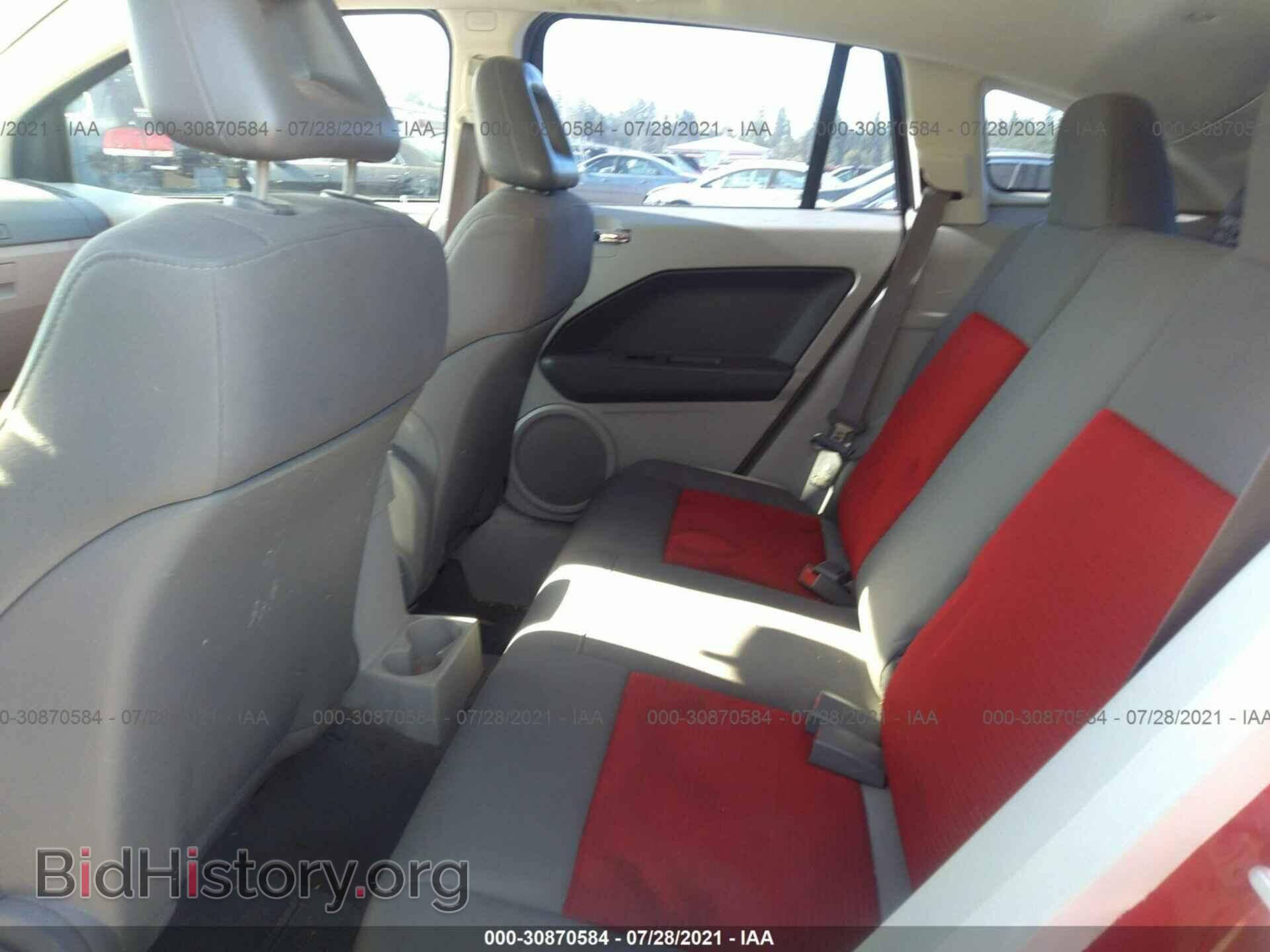 2007 DODGE CALIBER - VIN: 1B3HB78K57D198736 - Фото 8