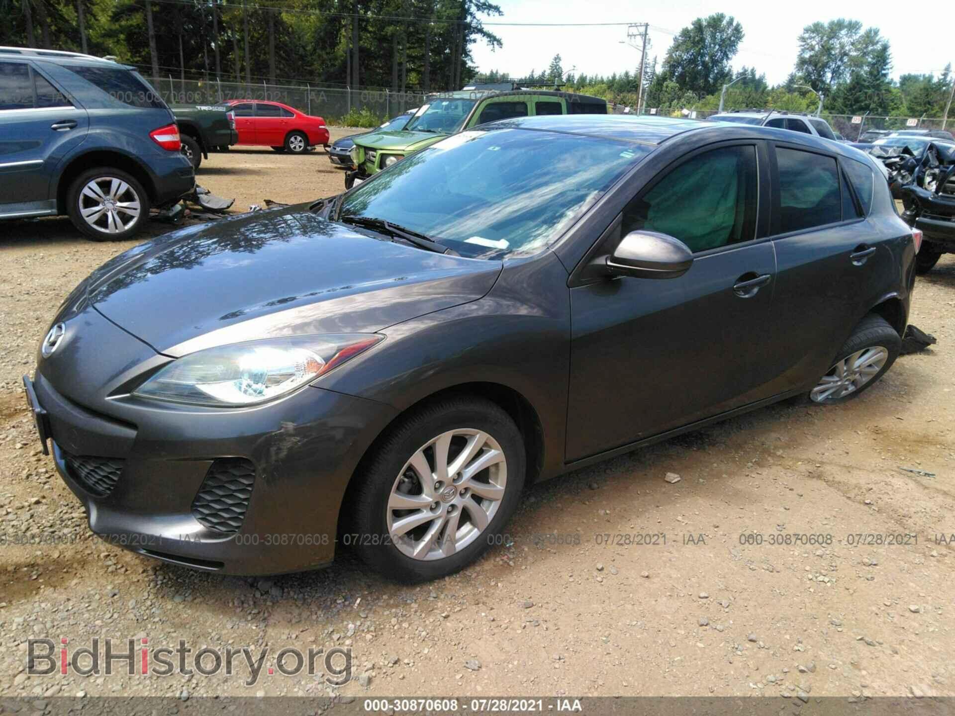 2012 MAZDA MAZDA3 - VIN: JM1BL1M80C1575994 - Фото 2