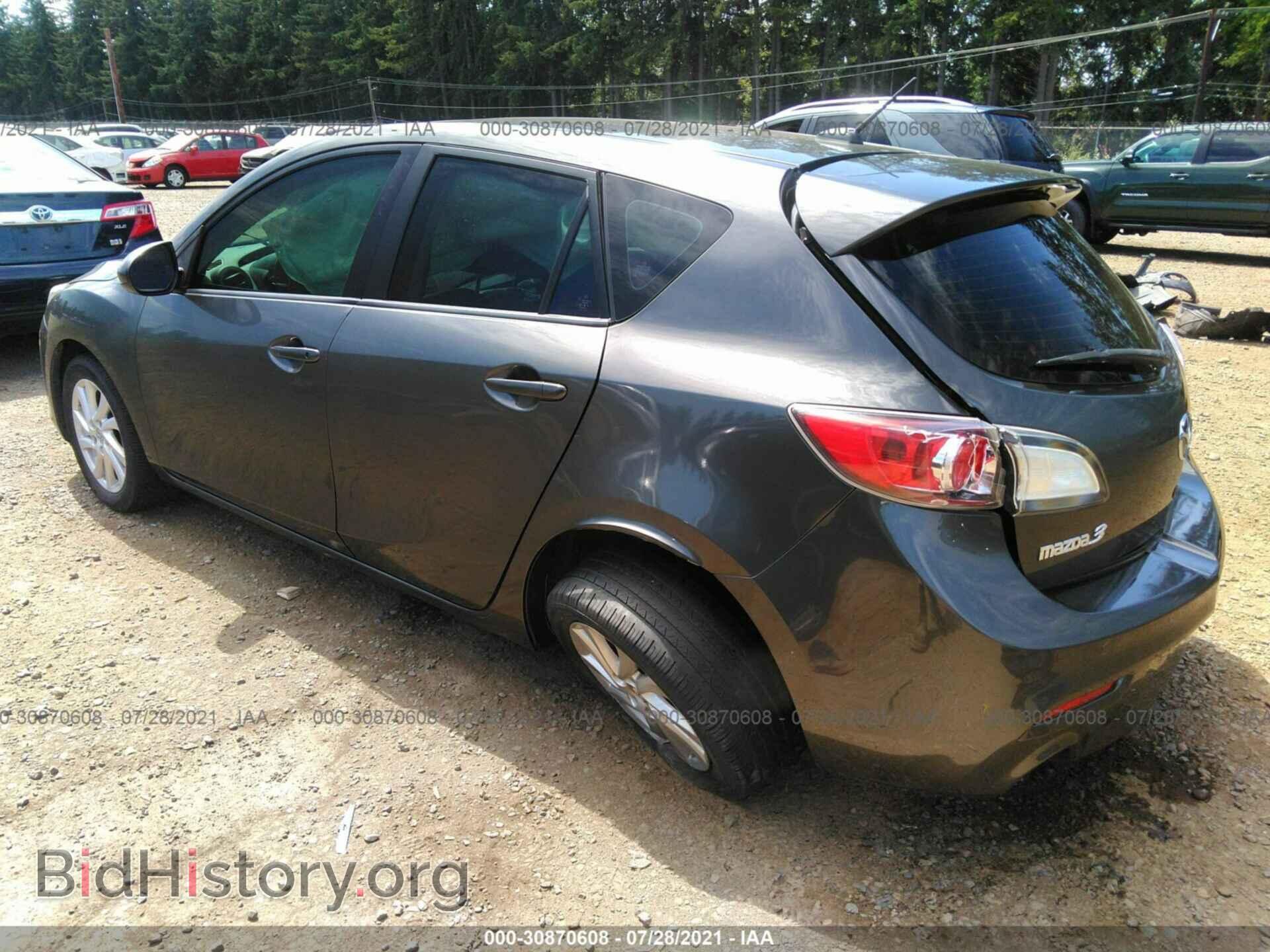 2012 MAZDA MAZDA3 - VIN: JM1BL1M80C1575994 - Фото 3