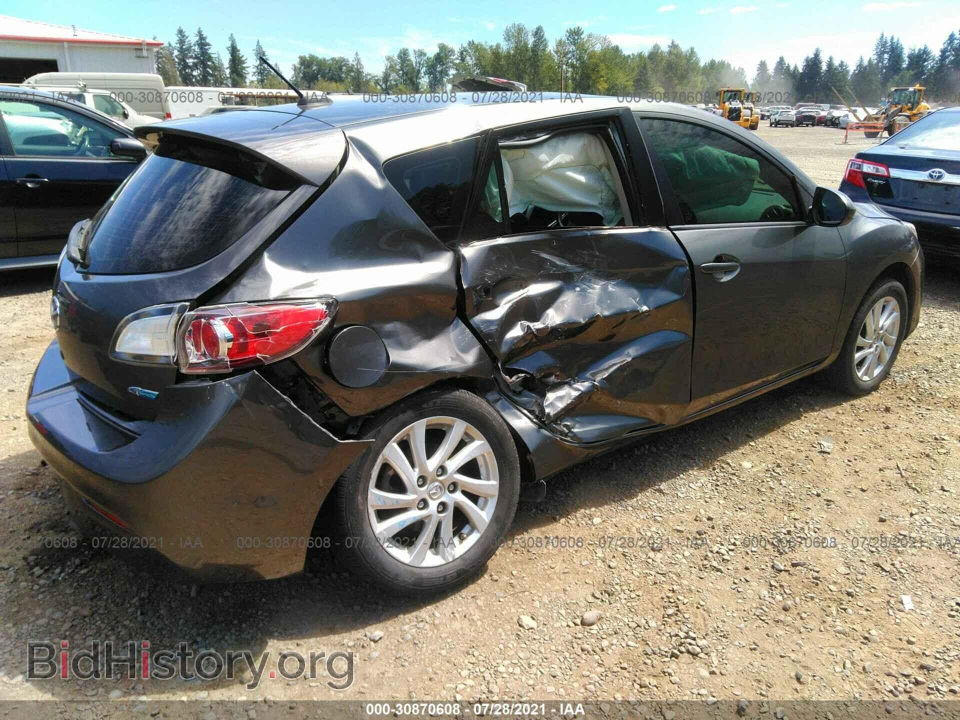 2012 MAZDA MAZDA3 - VIN: JM1BL1M80C1575994 - Фото 4