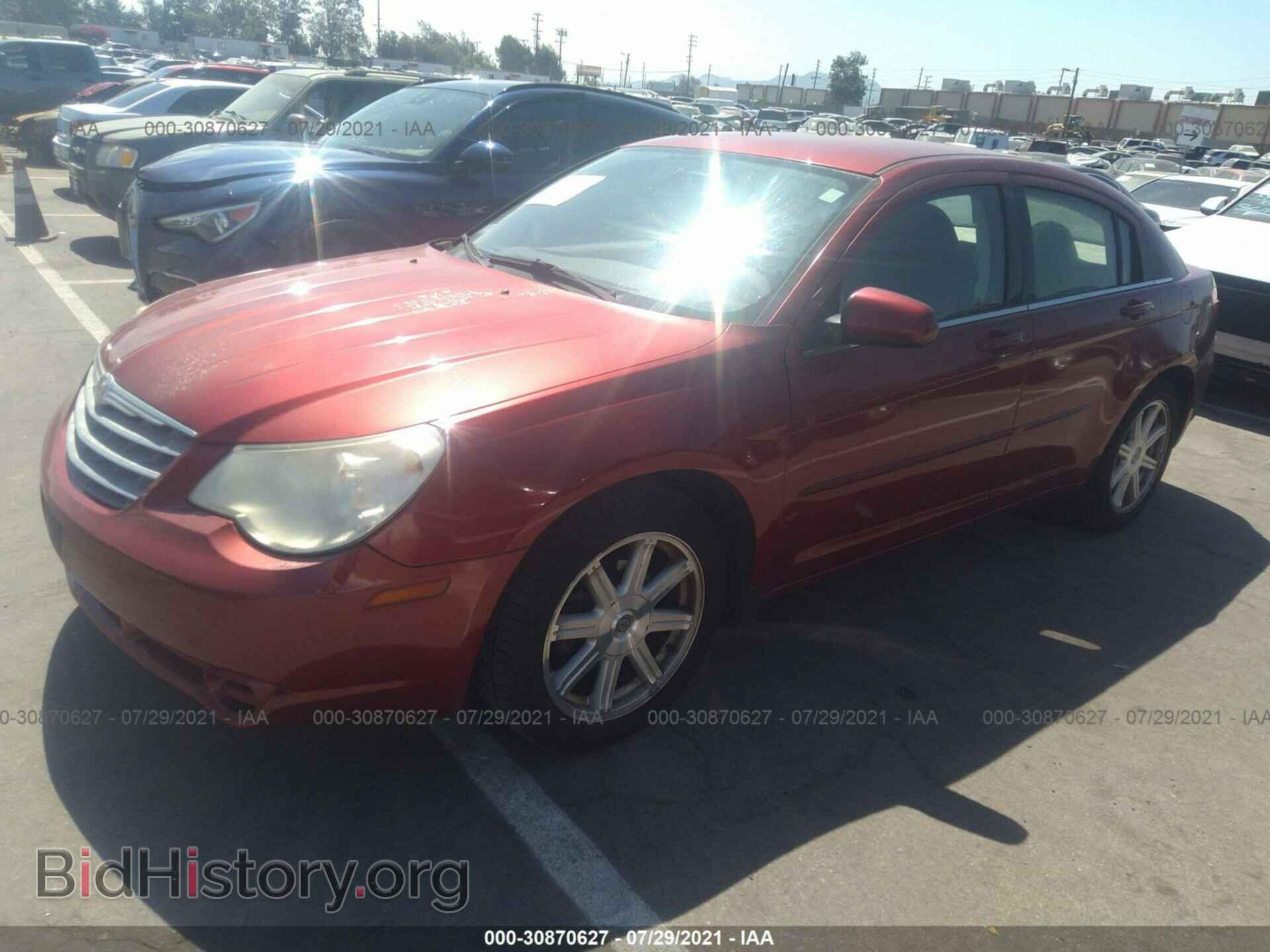 2008 CHRYSLER SEBRING - VIN: 1C3LC56R78N214607 - Фото 2