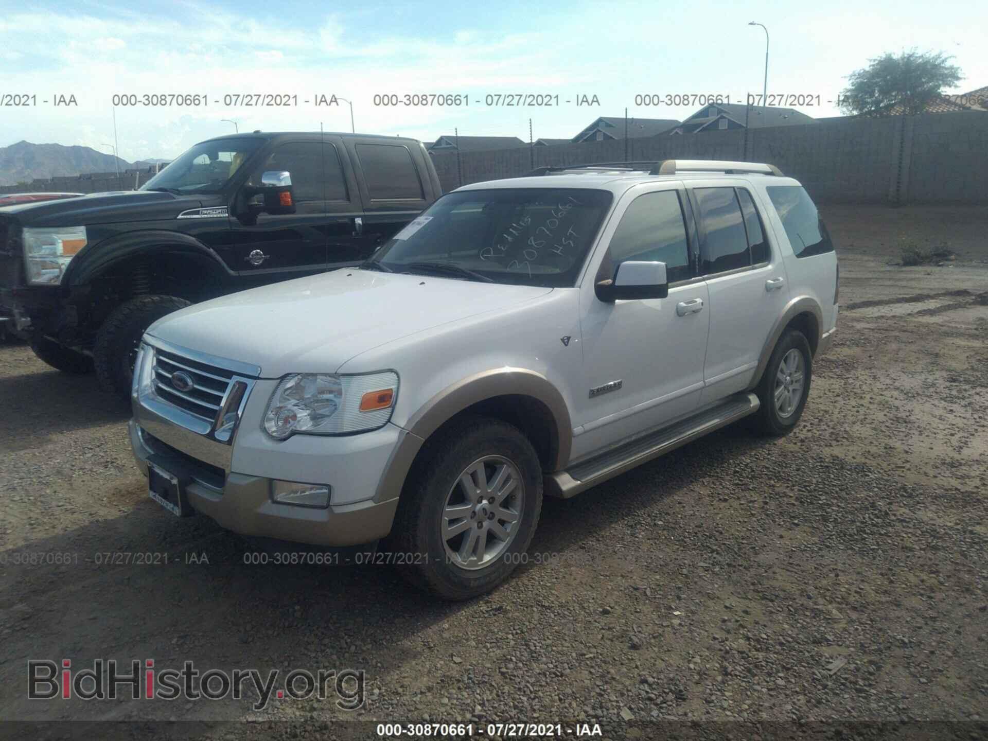 2007 FORD EXPLORER - VIN: 1FMEU74837UB34910 - Фото 2