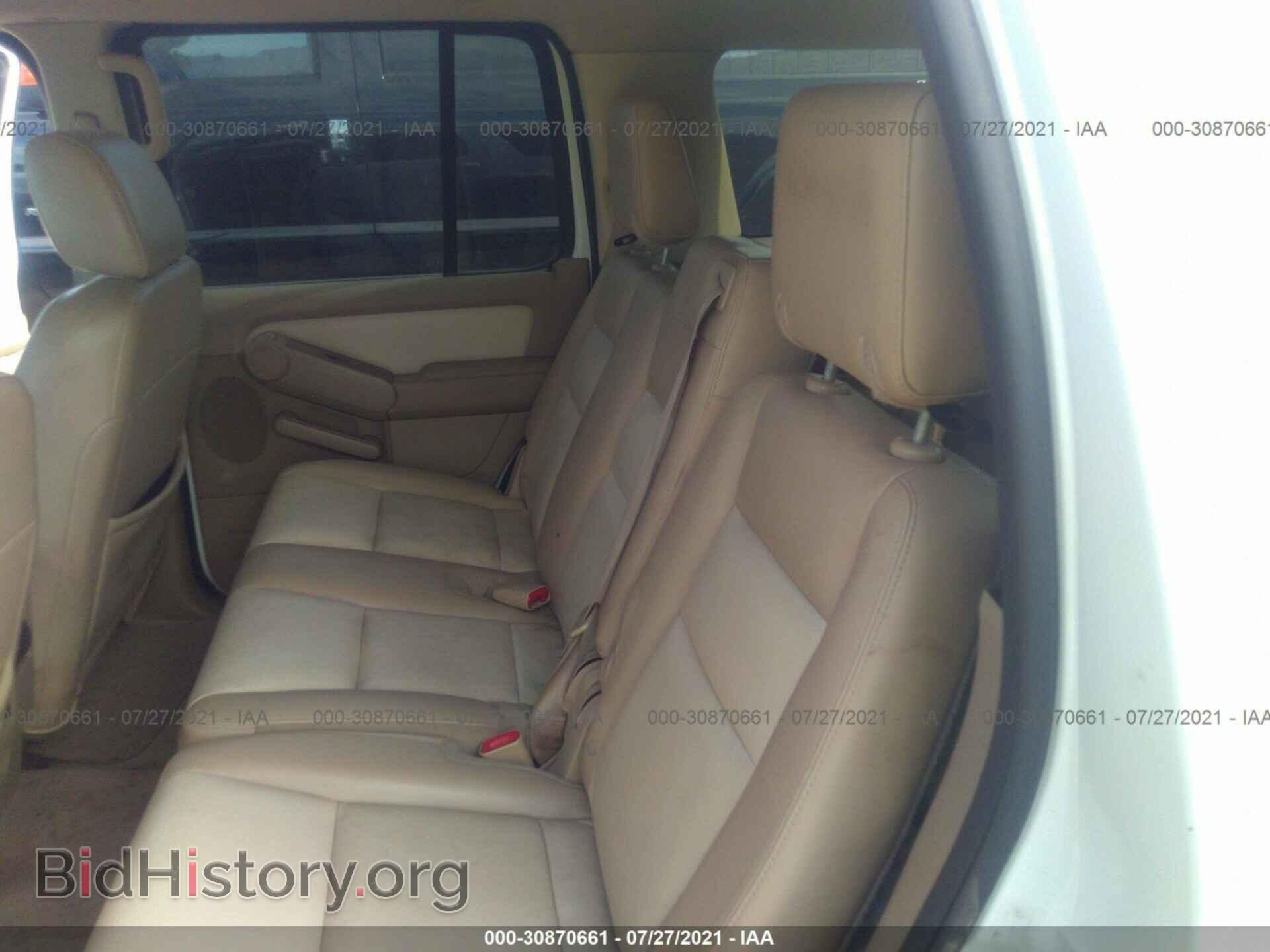2007 FORD EXPLORER - VIN: 1FMEU74837UB34910 - Фото 8