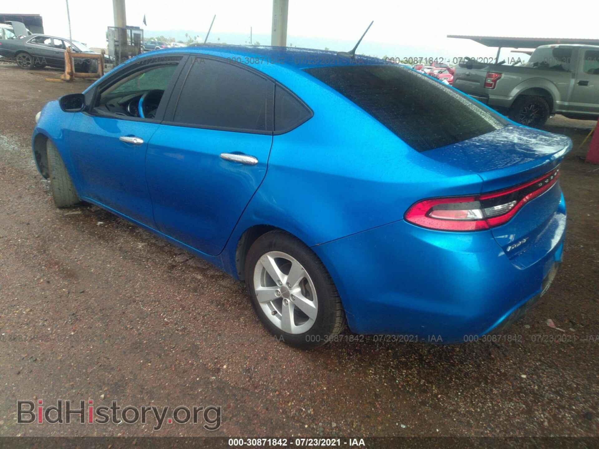 2015 DODGE DART - VIN: 1C3CDFBB6FD364738 - Фото 3