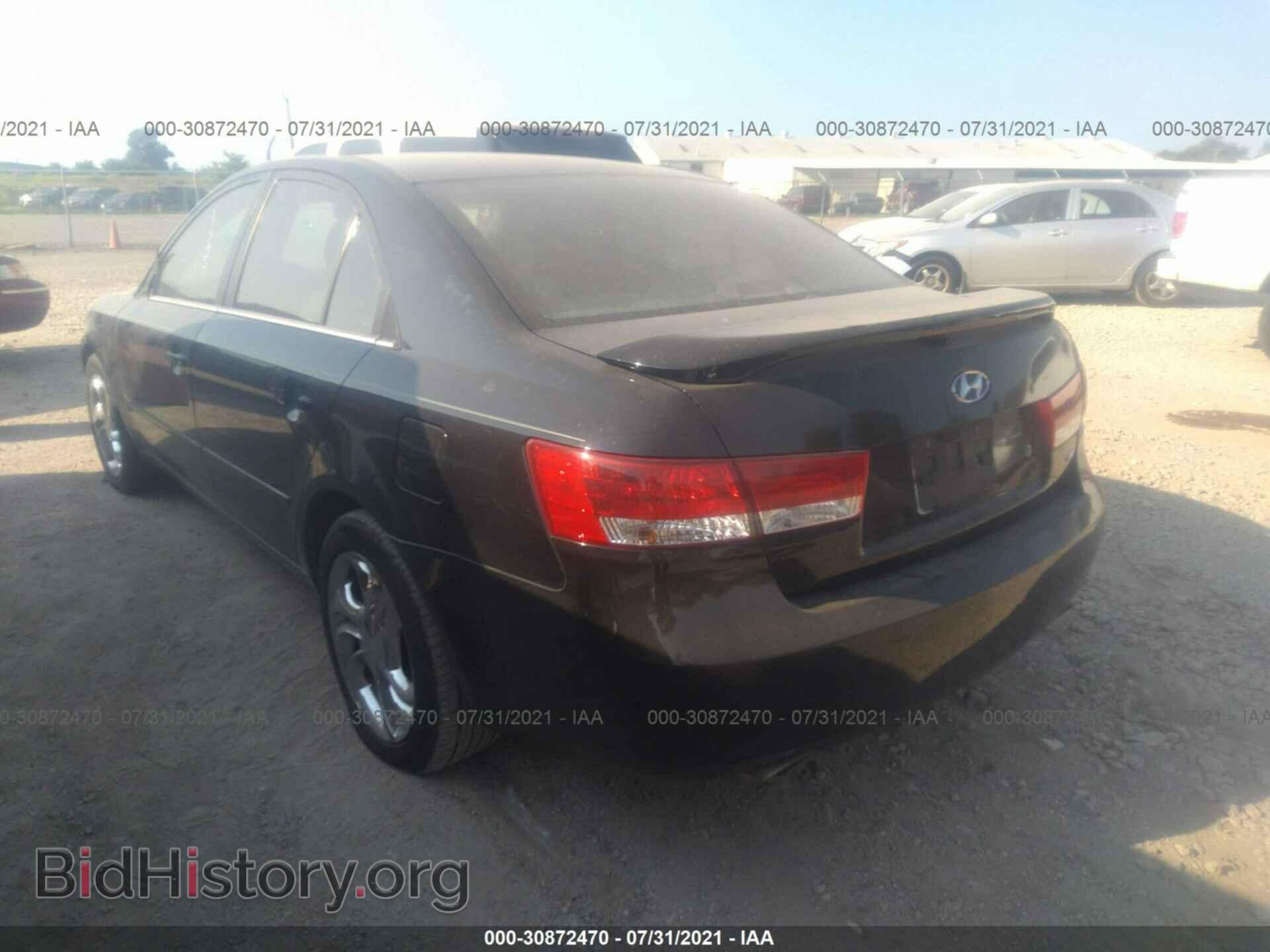 2007 HYUNDAI SONATA - VIN: 5NPEU46F87H180404 - Фото 3