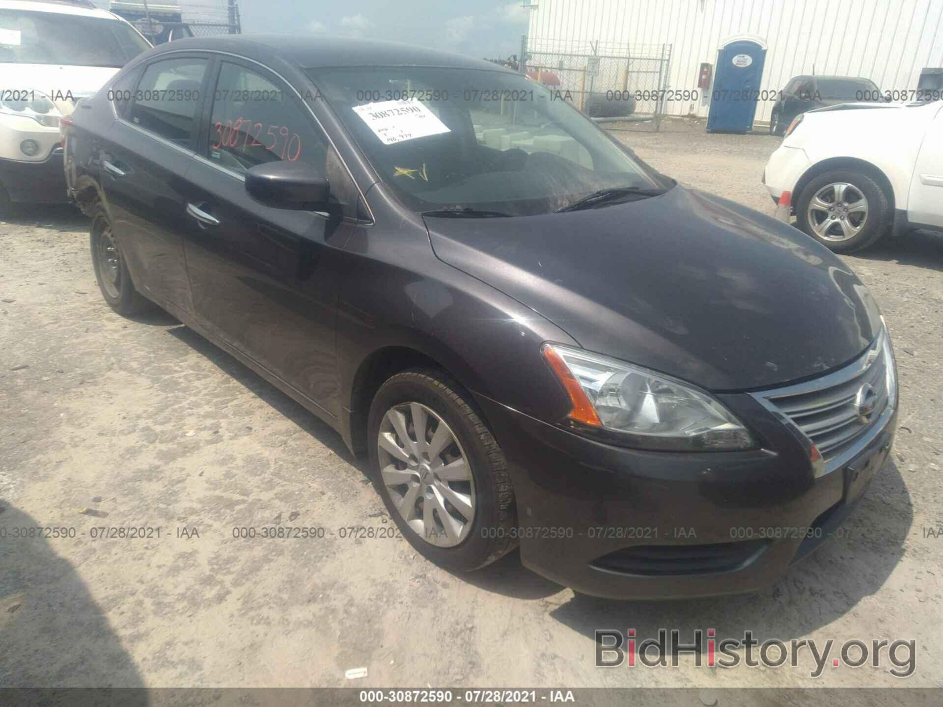 Photo 3N1AB7APXDL621714 - NISSAN SENTRA 2013