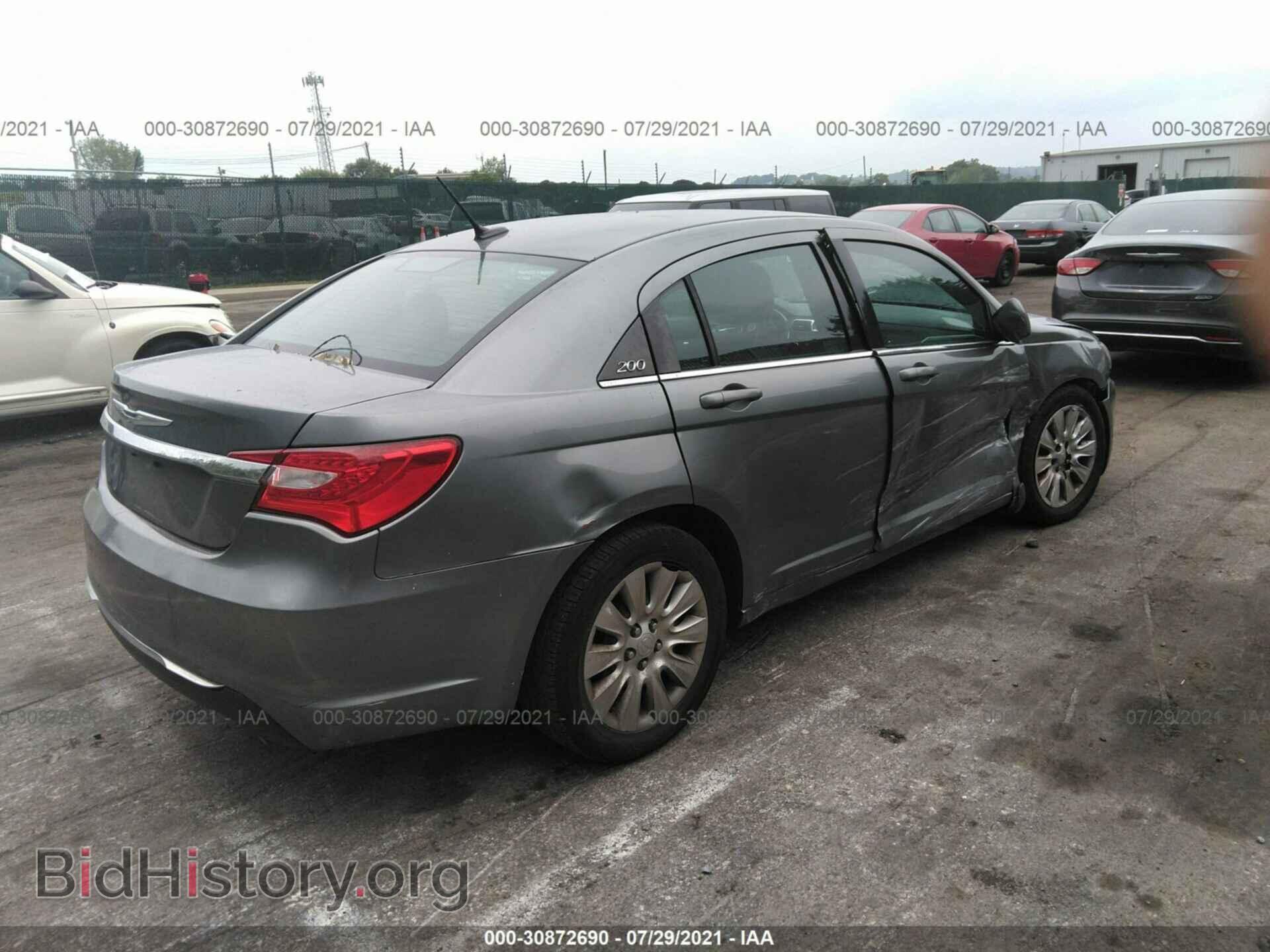 2013 CHRYSLER 200 - VIN: 1C3CCBAG2DN728265 - Фото 4