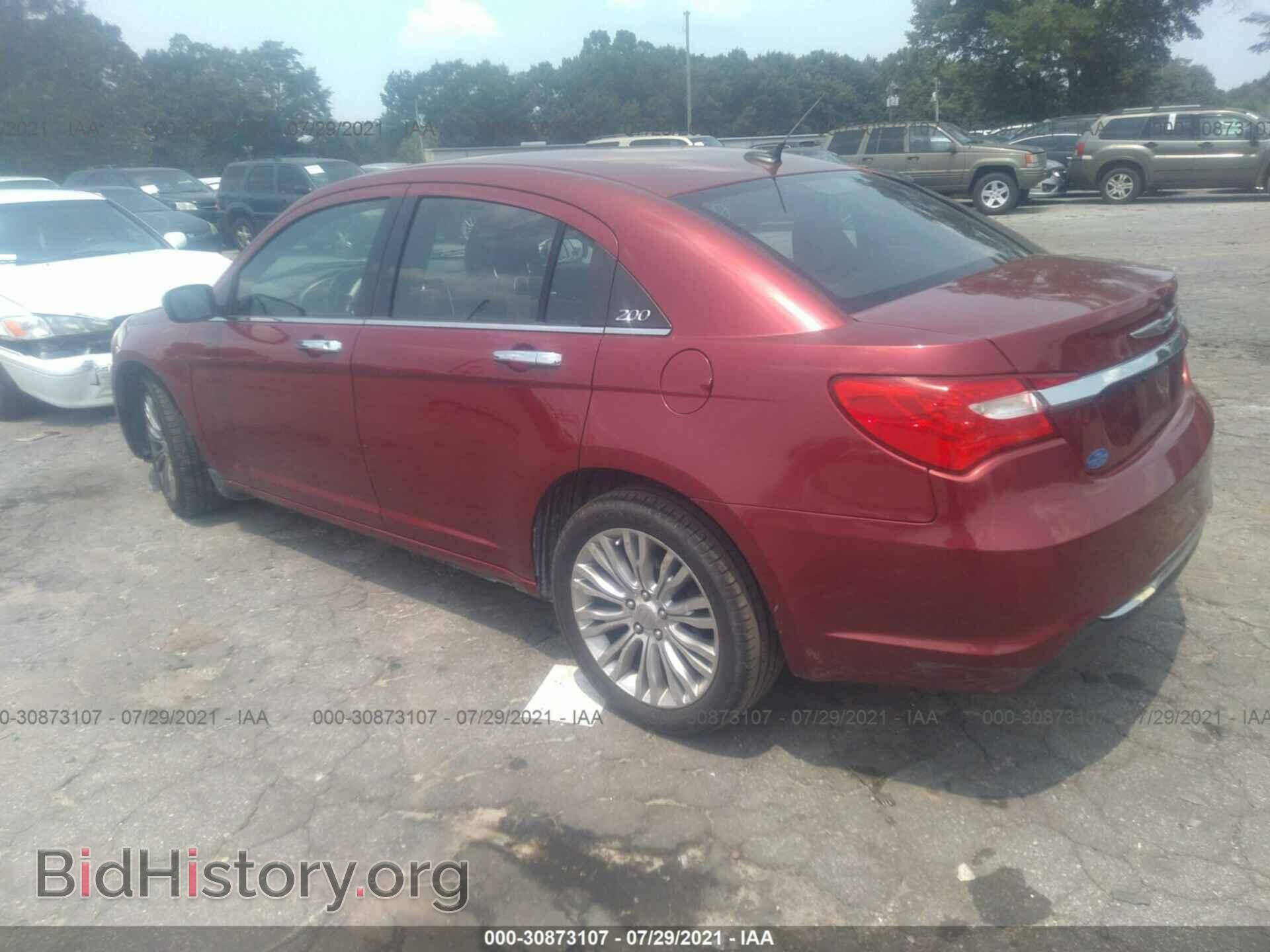 2012 CHRYSLER 200 - VIN: 1C3CCBCG0CN123981 - Фото 3