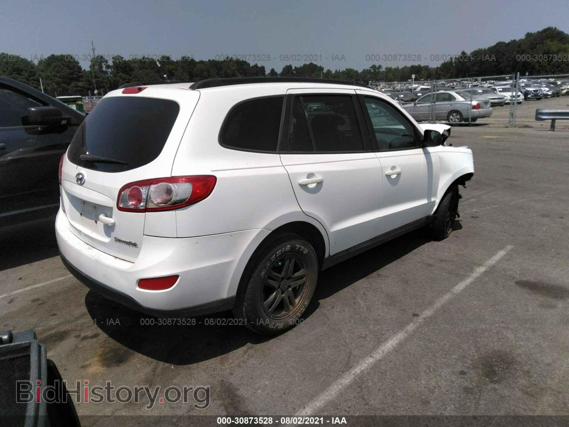 2010 HYUNDAI SANTA FE - VIN: 5NMSG3AB2AH362161 - Фото 4