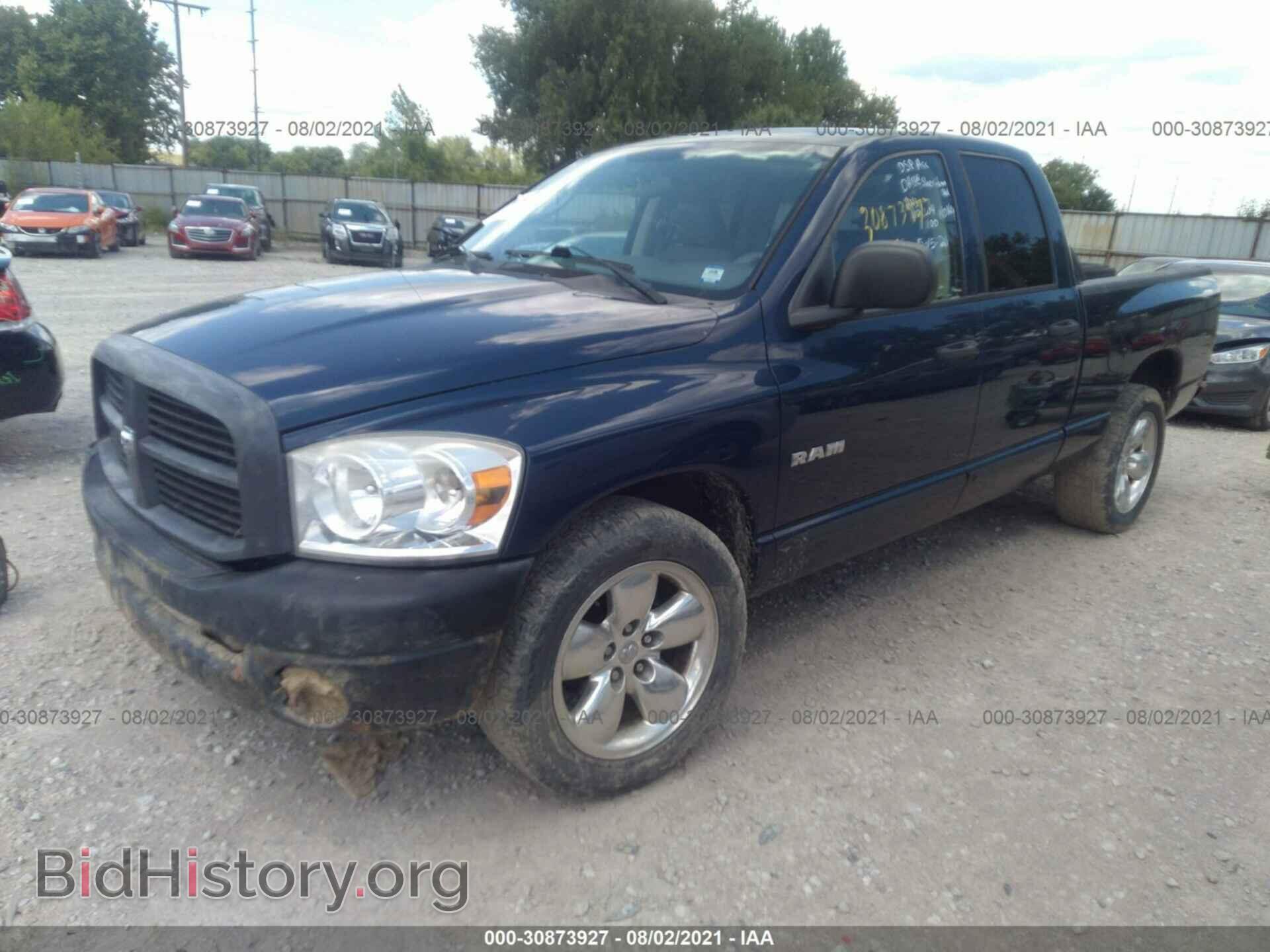2008 DODGE RAM 1500 - VIN: 1D7HA18K18J110384 - Фото 2