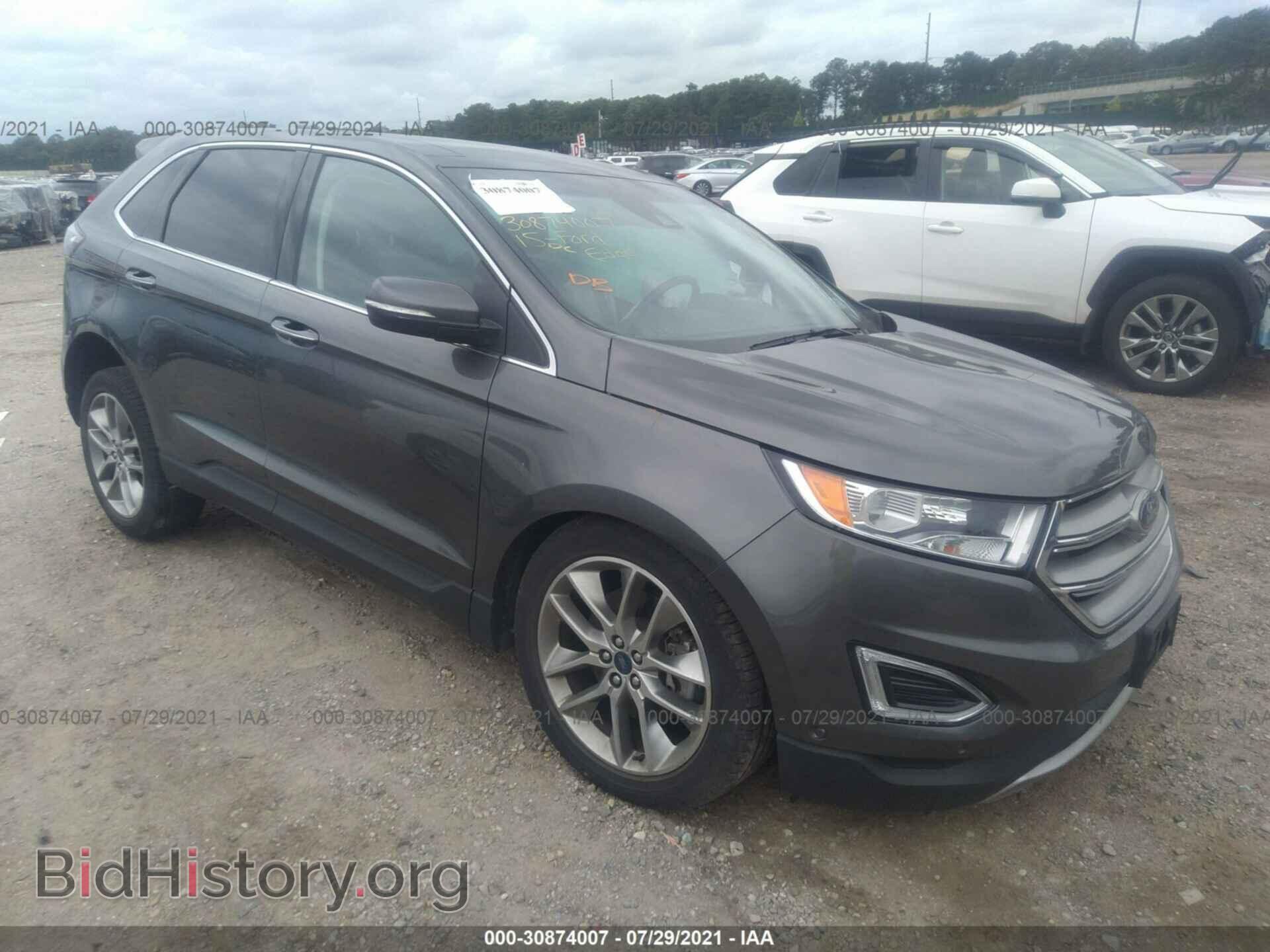 Photo 2FMPK4K89FBC36510 - FORD EDGE 2015