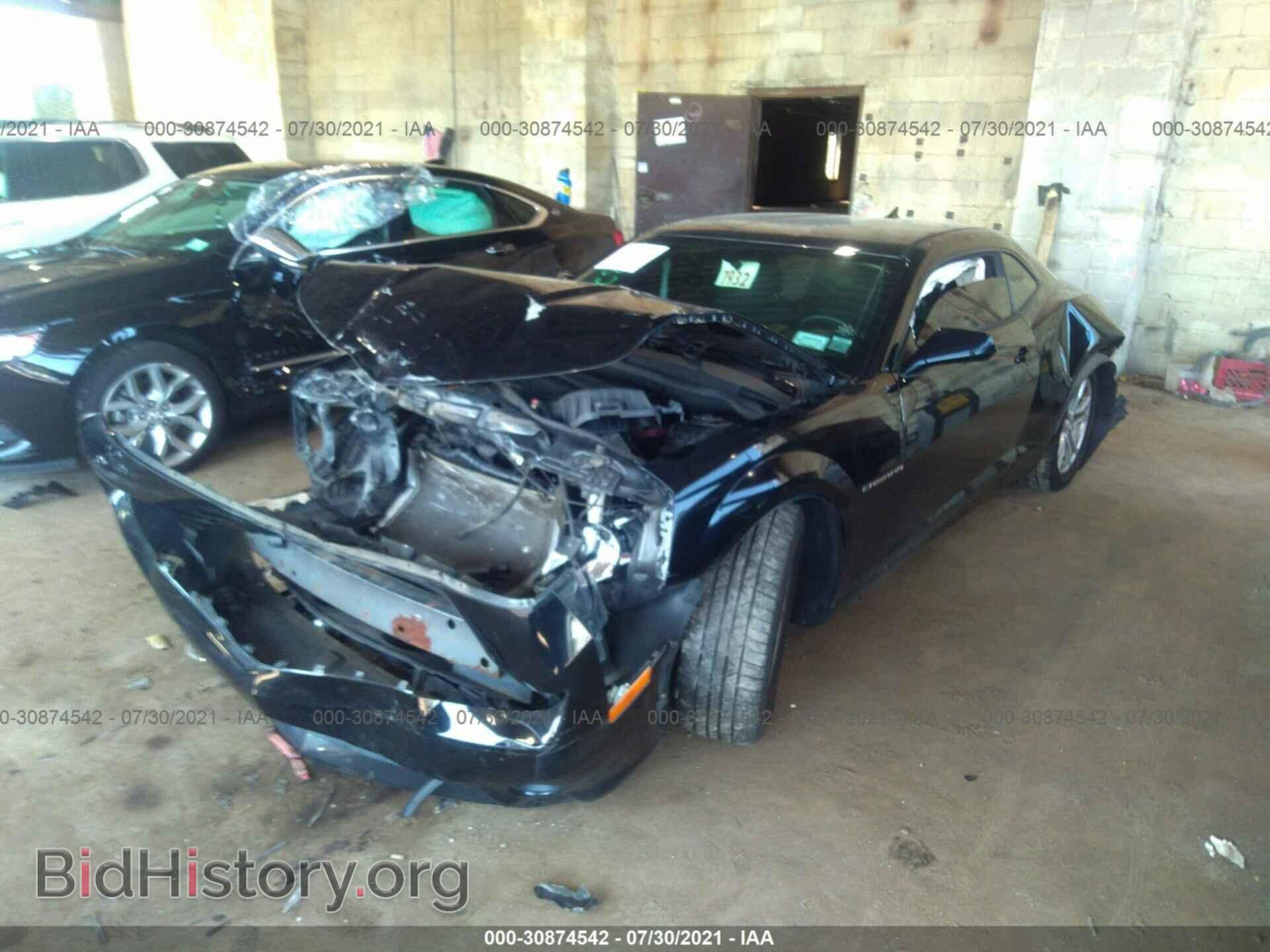 2014 CHEVROLET CAMARO - VIN: 2G1FB1E32E9124631 - Фото 2