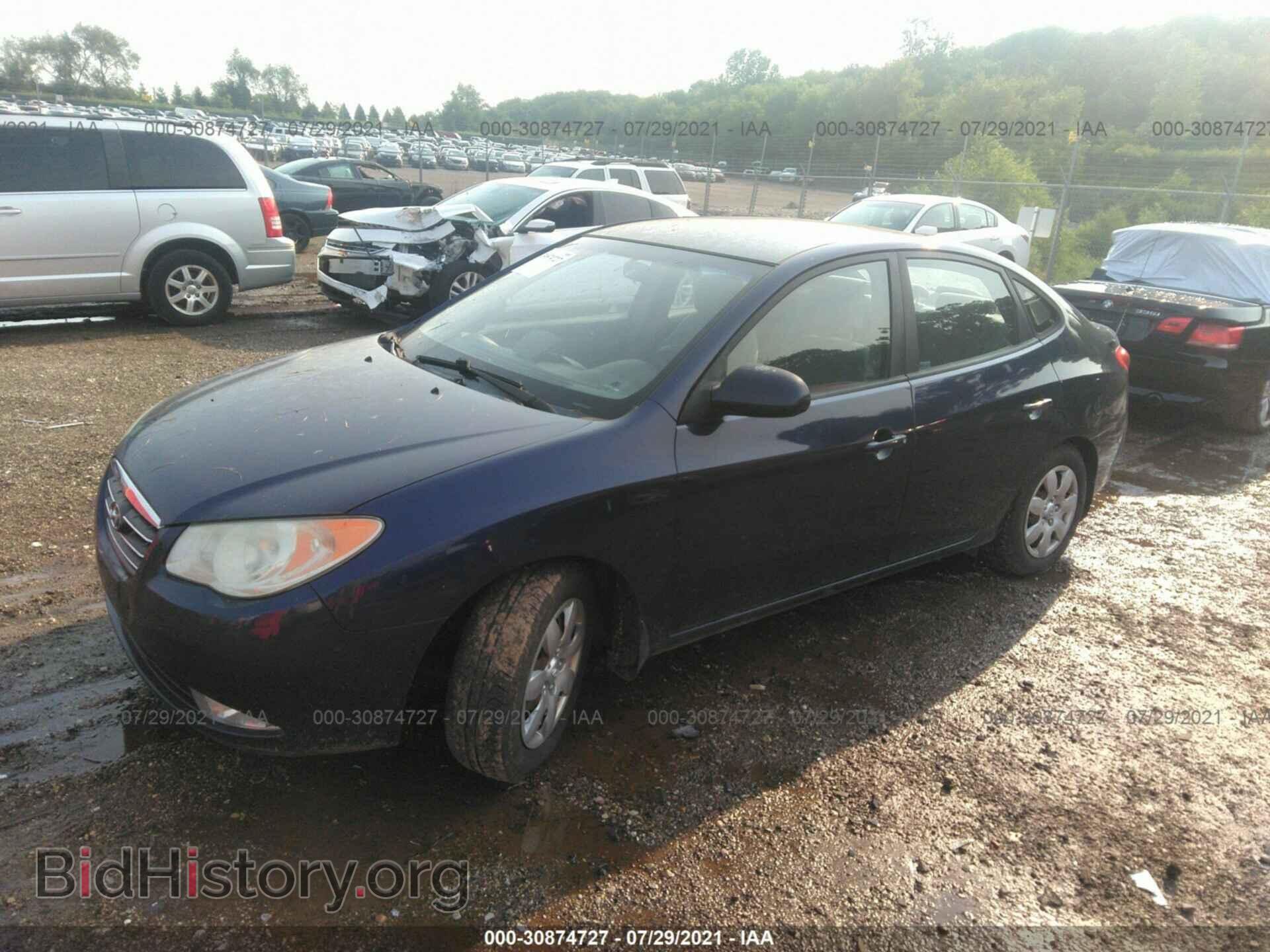 2007 HYUNDAI ELANTRA - VIN: KMHDU46D17U019419 - Фото 2