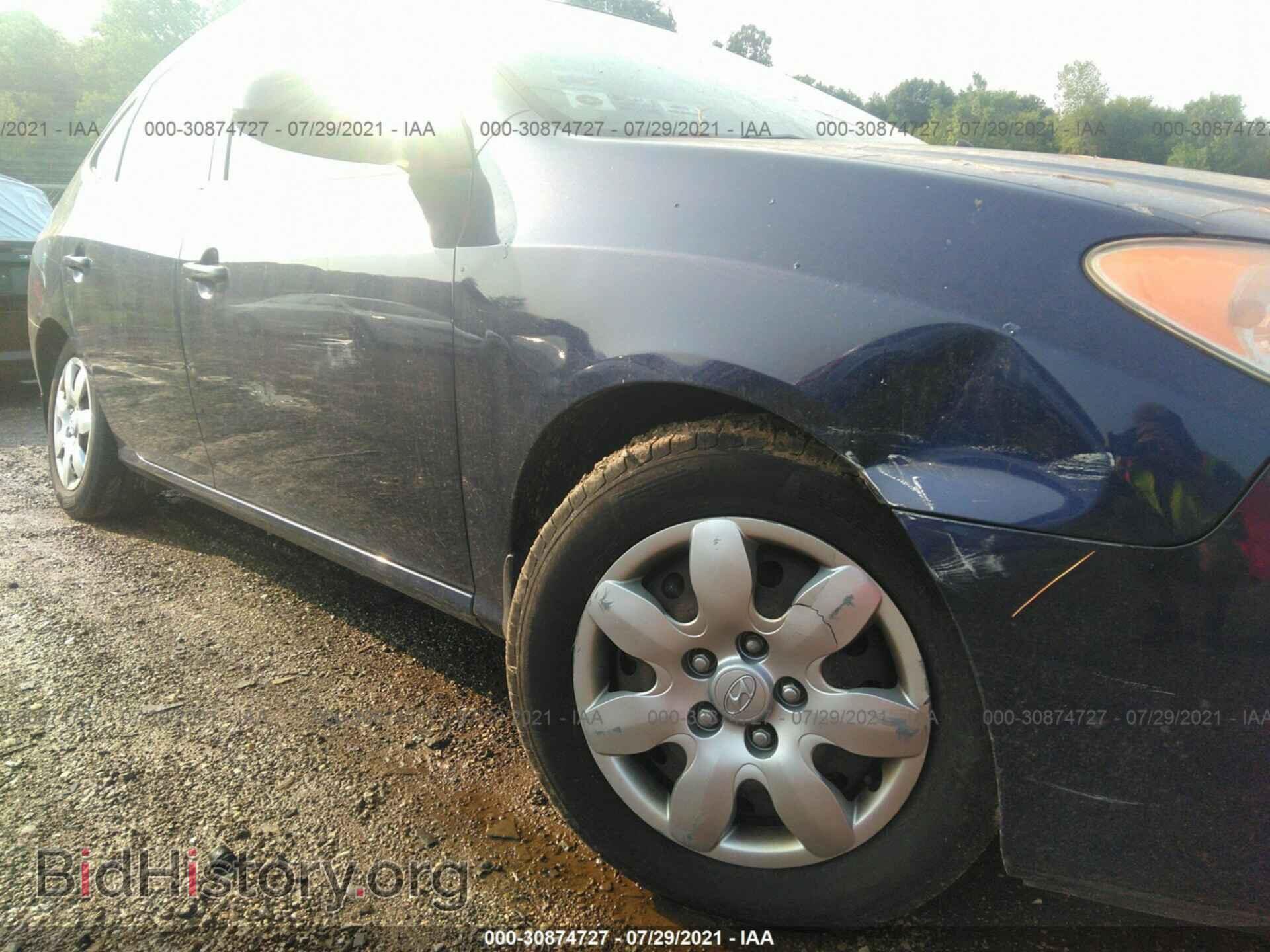 2007 HYUNDAI ELANTRA - VIN: KMHDU46D17U019419 - Фото 6
