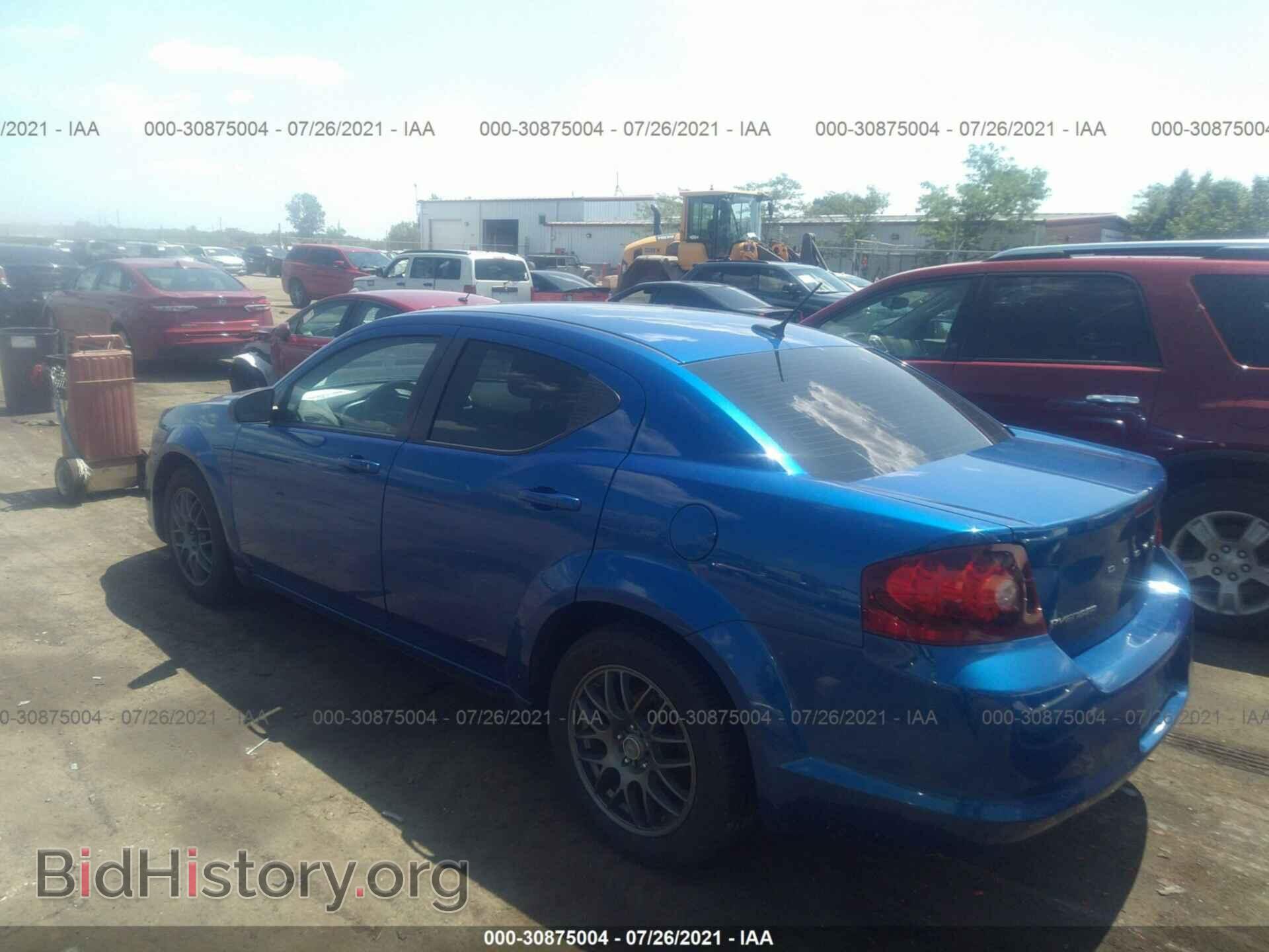 2012 DODGE AVENGER - VIN: 1C3CDZAB4CN265344 - Фото 3