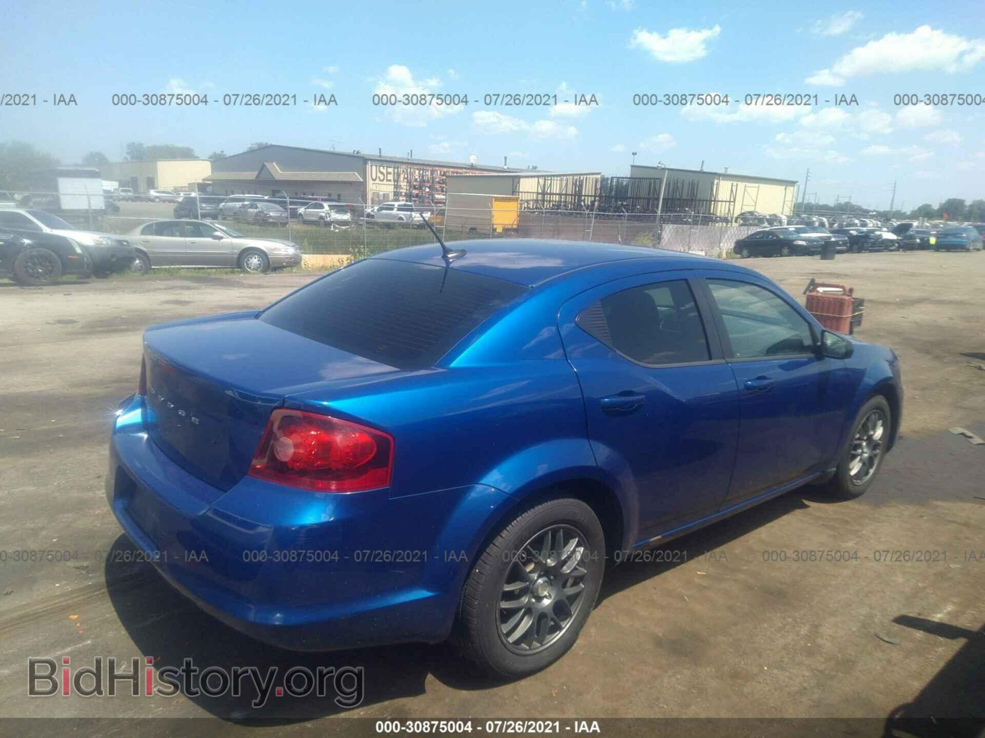2012 DODGE AVENGER - VIN: 1C3CDZAB4CN265344 - Фото 4