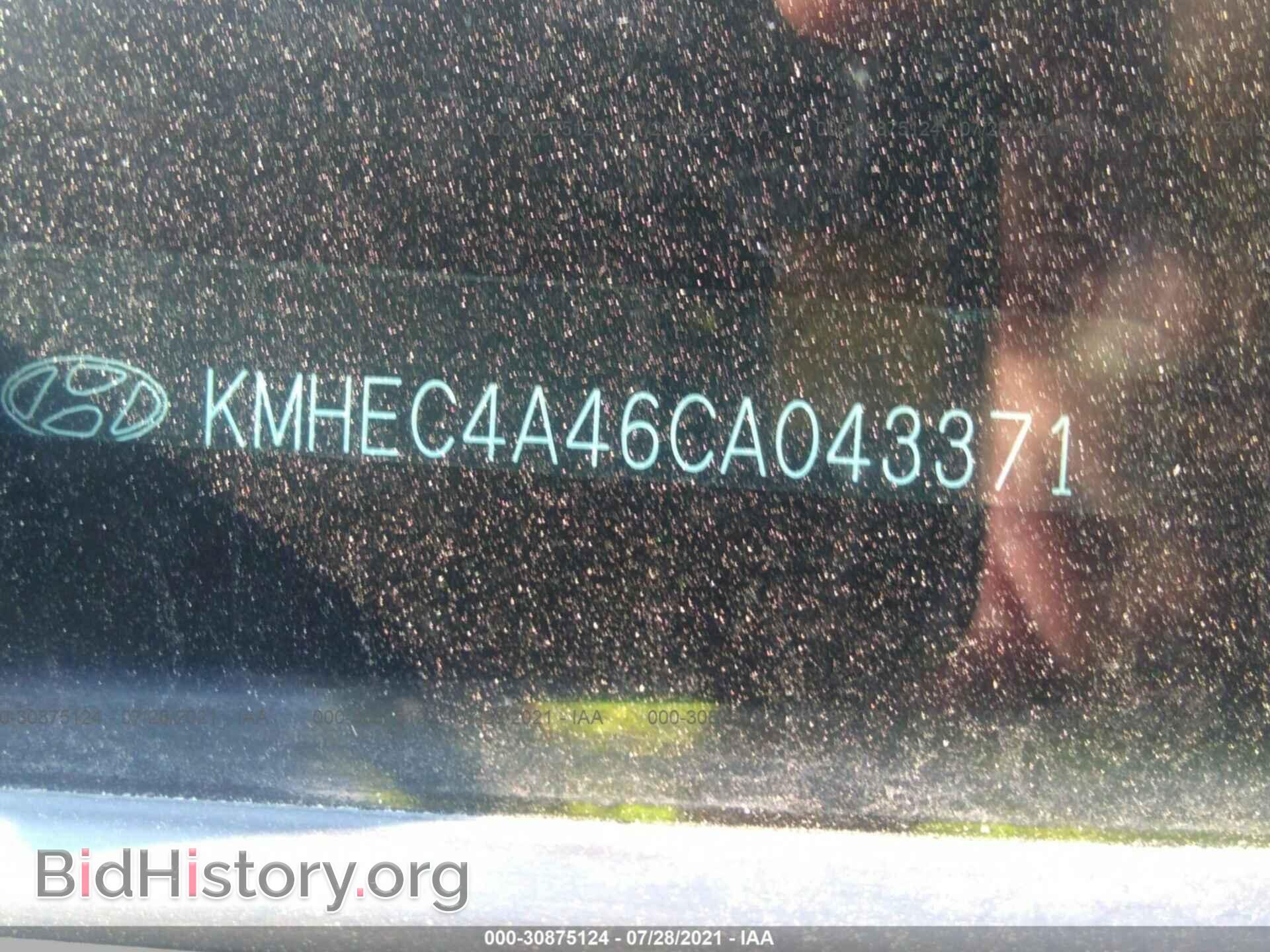 2012 HYUNDAI SONATA - VIN: KMHEC4A46CA043371 - Фото 9