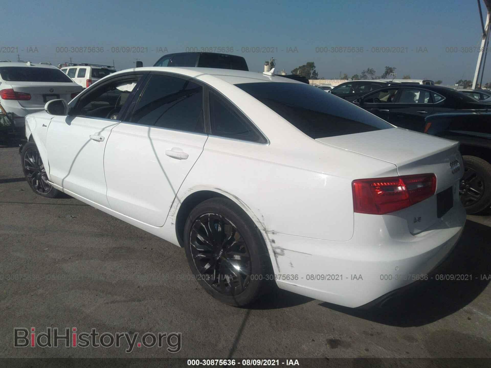 2012 AUDI A6 - VIN: WAUGGAFC8CN150900 - Фото 3