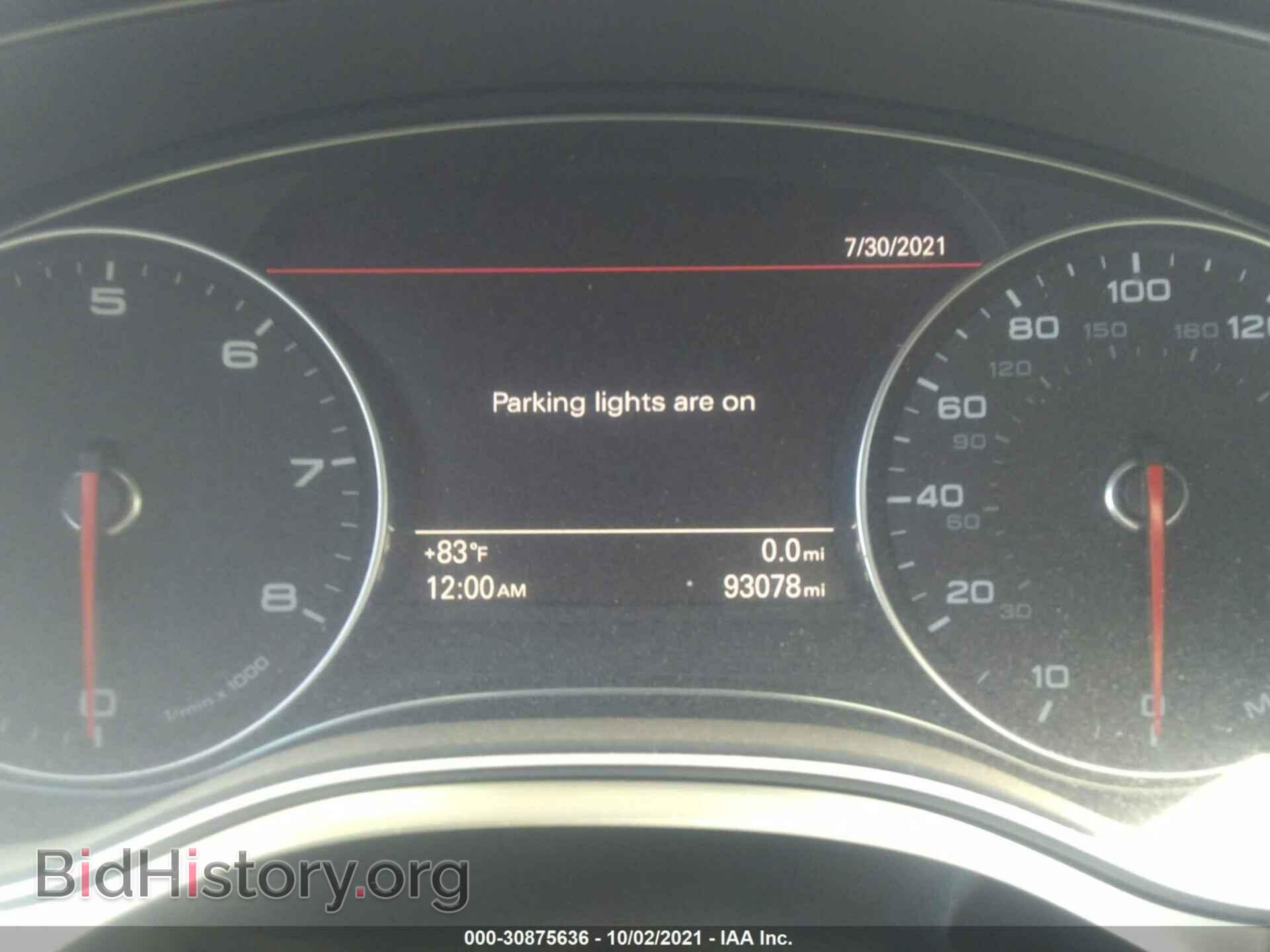 2012 AUDI A6 - VIN: WAUGGAFC8CN150900 - Фото 7