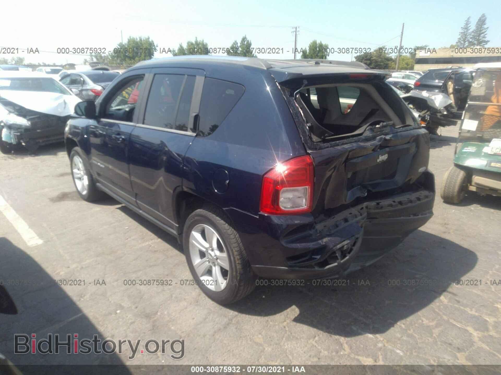 2013 JEEP COMPASS - VIN: 1C4NJCEB3DD213697 - Фото 3