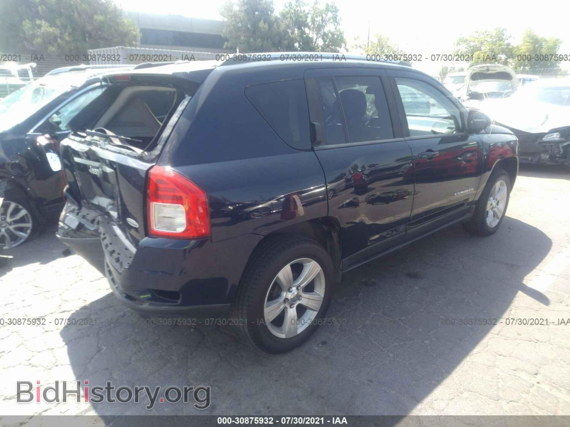 2013 JEEP COMPASS - VIN: 1C4NJCEB3DD213697 - Фото 4