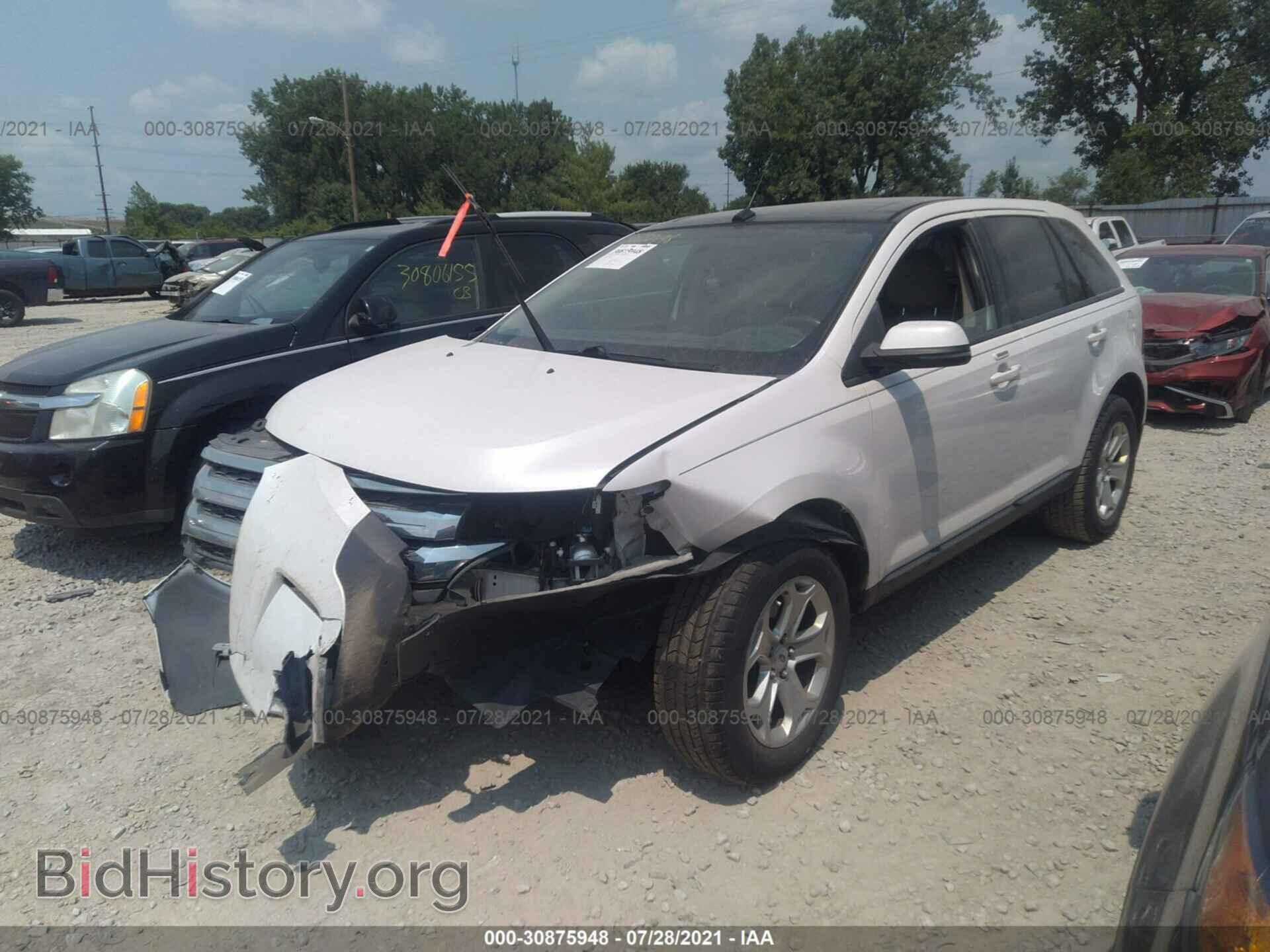 2013 FORD EDGE - VIN: 2FMDK3JC0DBE24252 - Фото 2