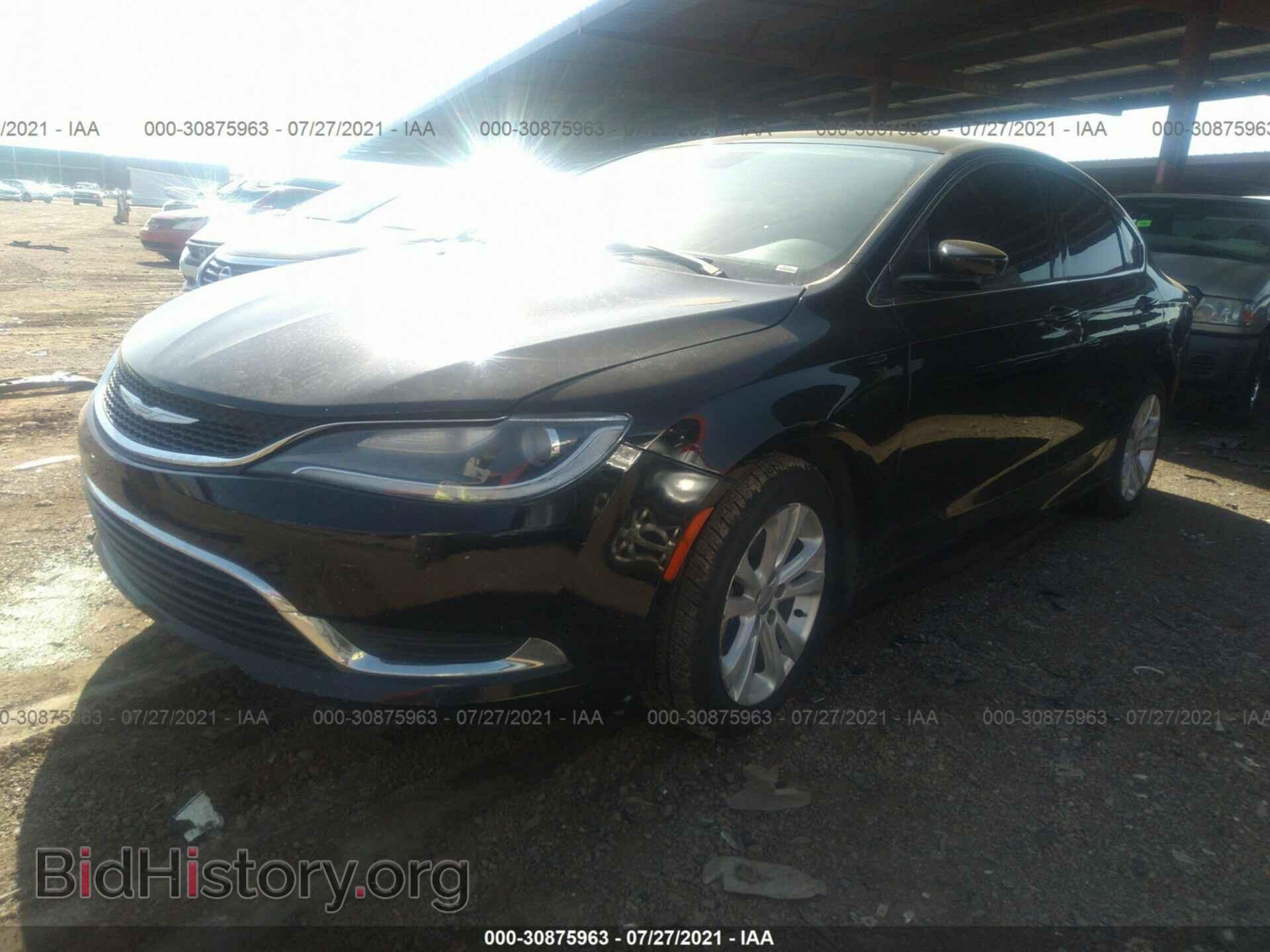 2015 CHRYSLER 200 - VIN: 1C3CCCAB4FN504038 - Фото 2