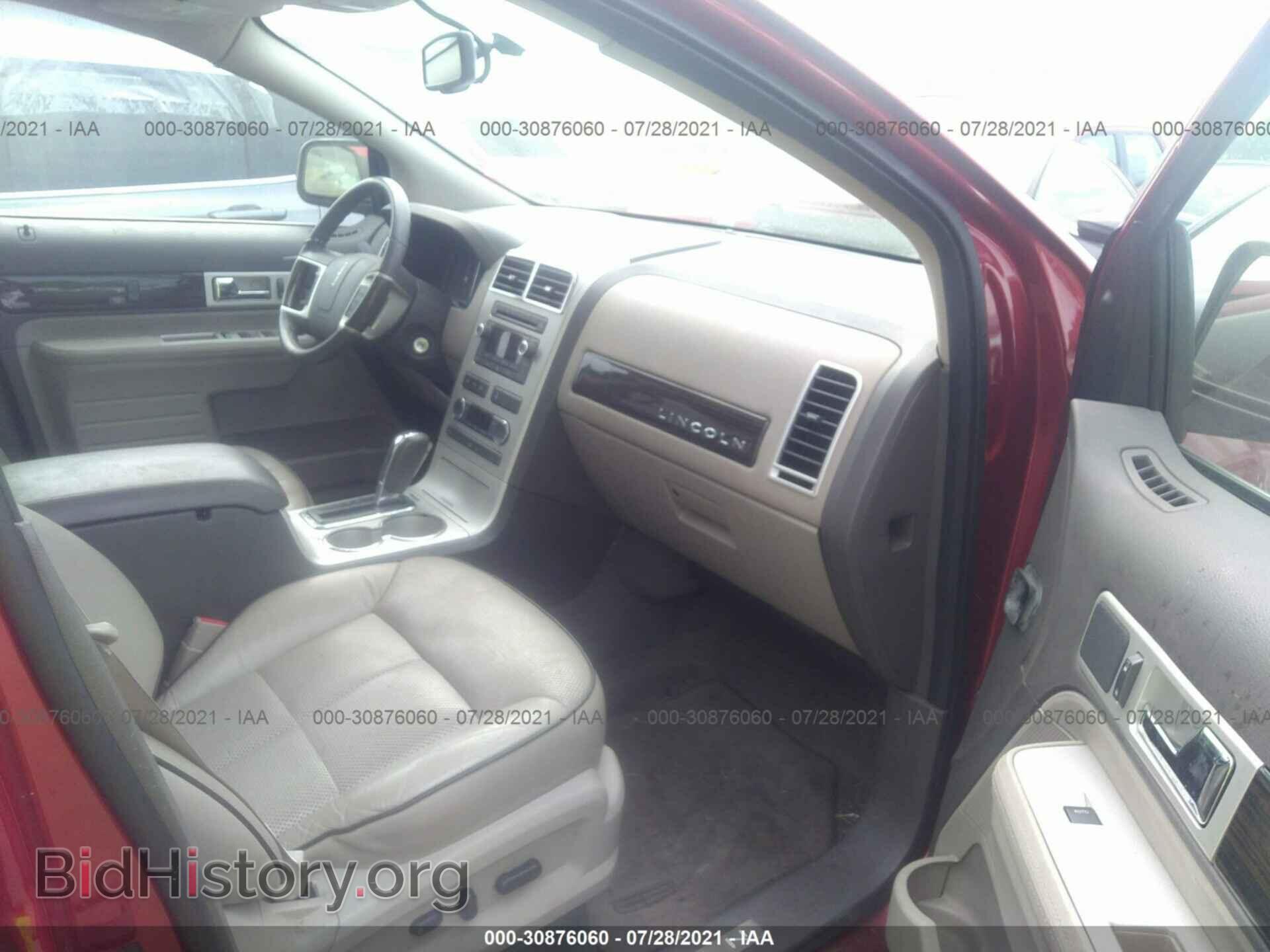 2009 LINCOLN MKX - VIN: 2LMDU68C69BJ04396 - Фото 5