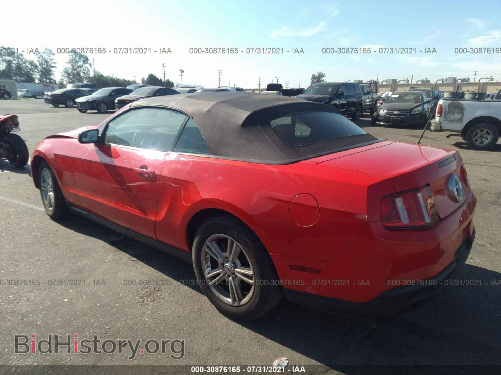 2012 FORD MUSTANG - VIN: 1ZVBP8EM1C5241133 - Фото 3
