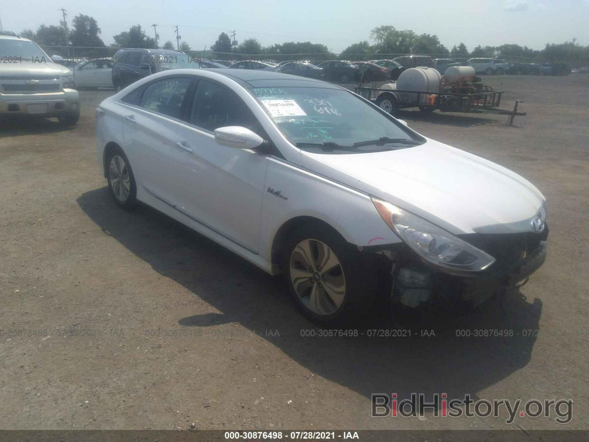 Photo KMHEC4A42FA135548 - HYUNDAI SONATA HYBRID 2015