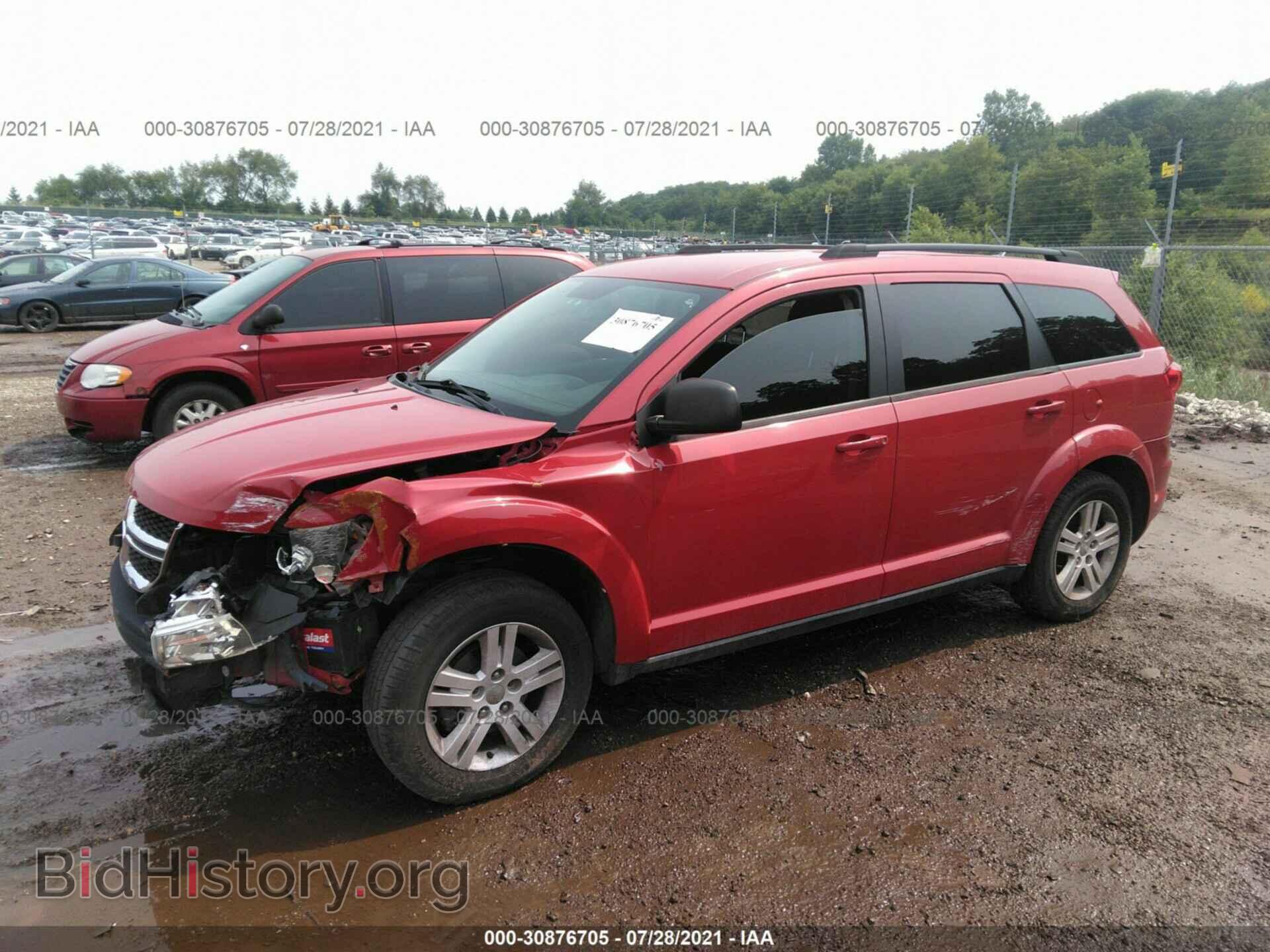 2012 DODGE JOURNEY - VIN: 3C4PDCAB6CT260723 - Фото 2