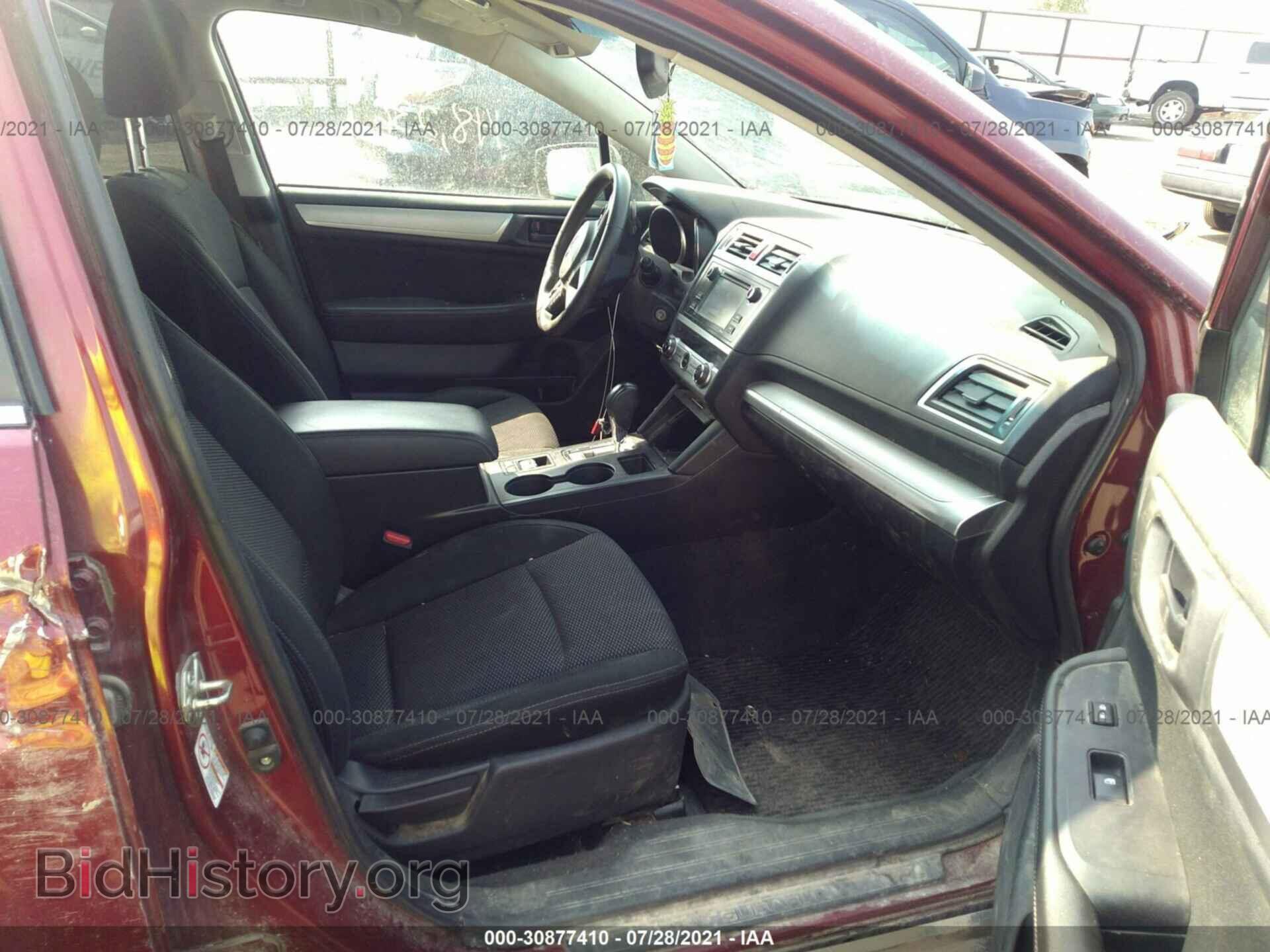 2015 SUBARU OUTBACK - VIN: 4S4BSAAC3F3242205 - Фото 5