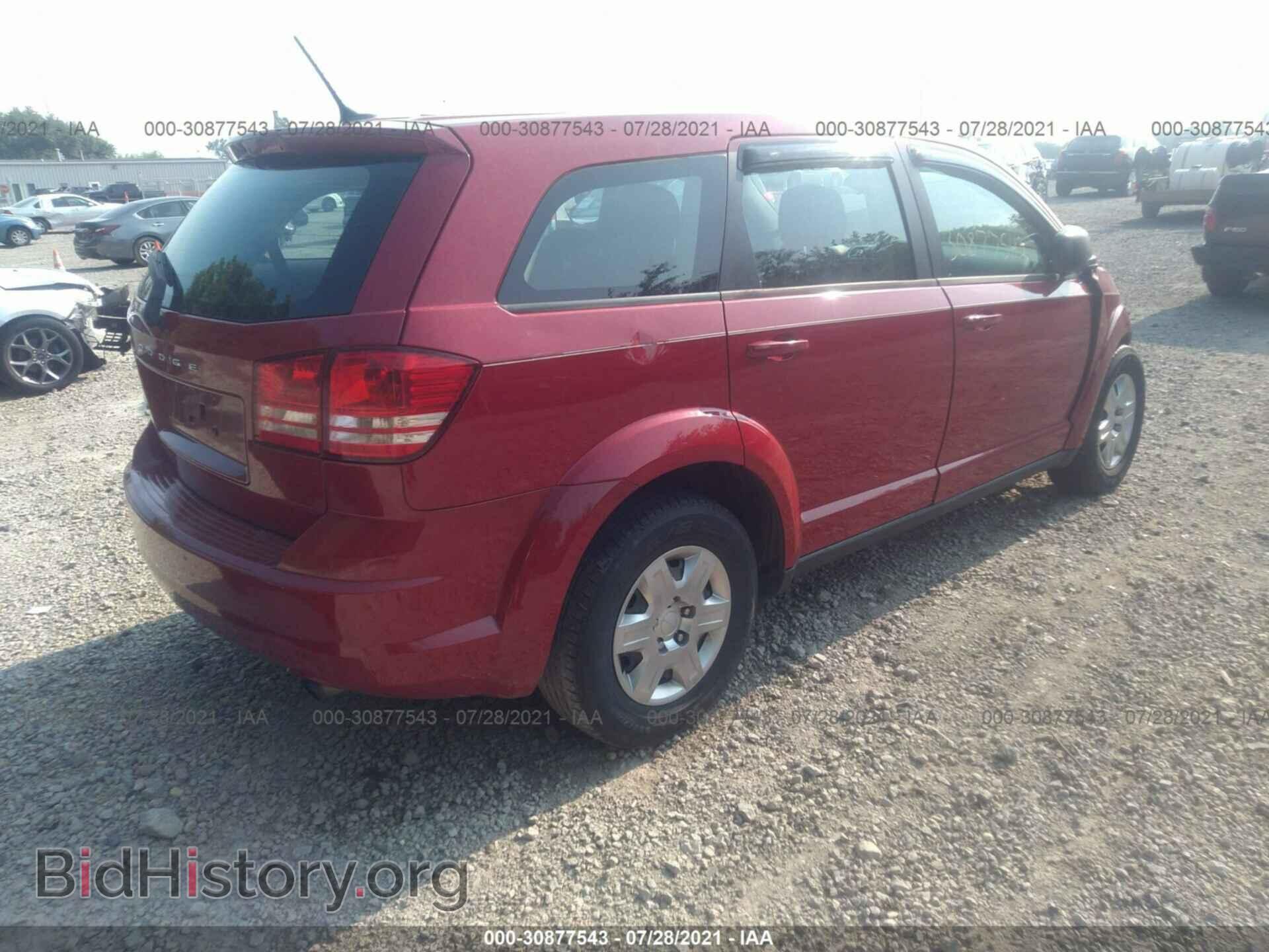 2012 DODGE JOURNEY - VIN: 3C4PDCAB9CT388454 - Фото 4