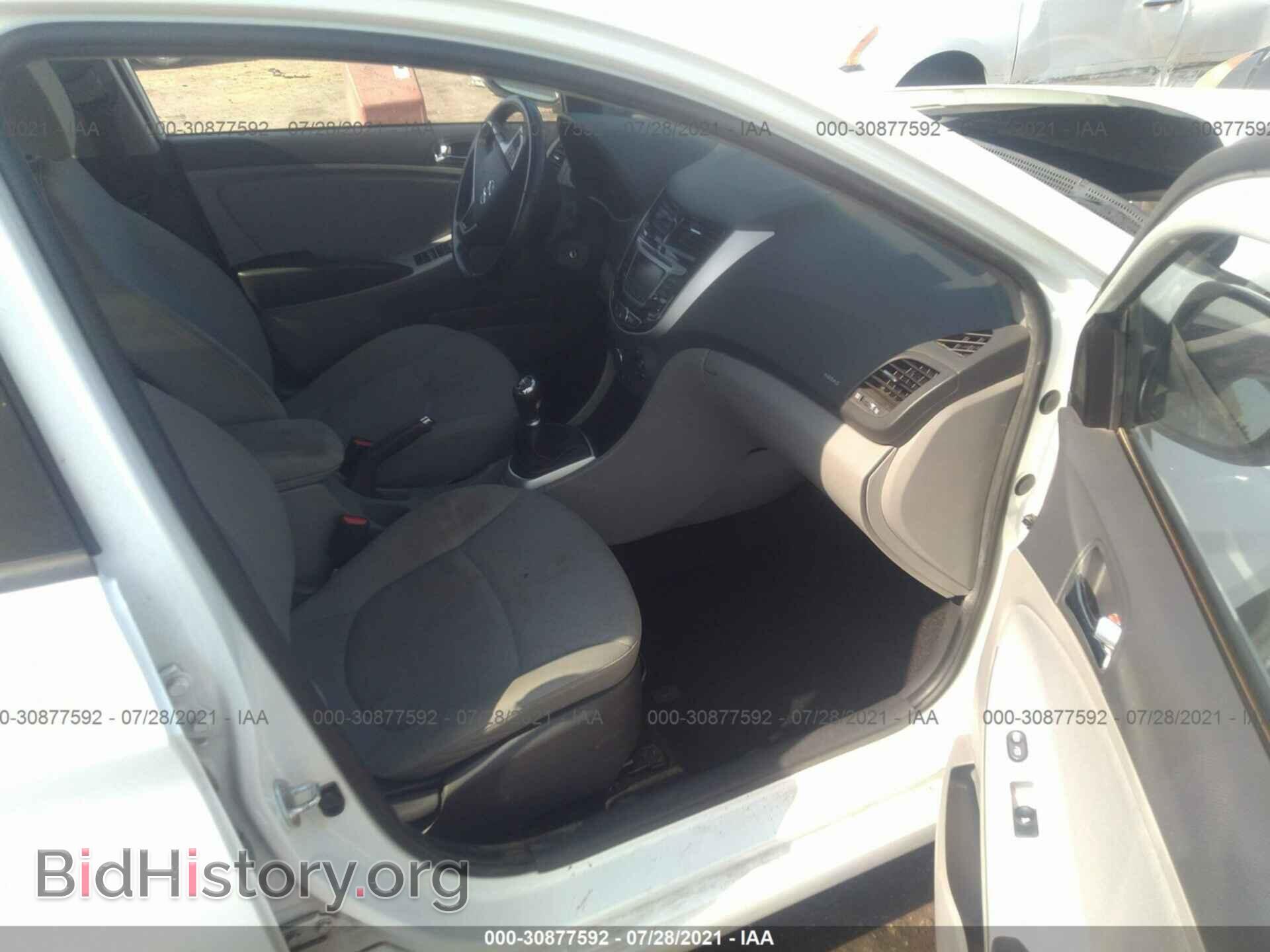 2014 HYUNDAI ACCENT - VIN: KMHCU5AE2EU150258 - Фото 5