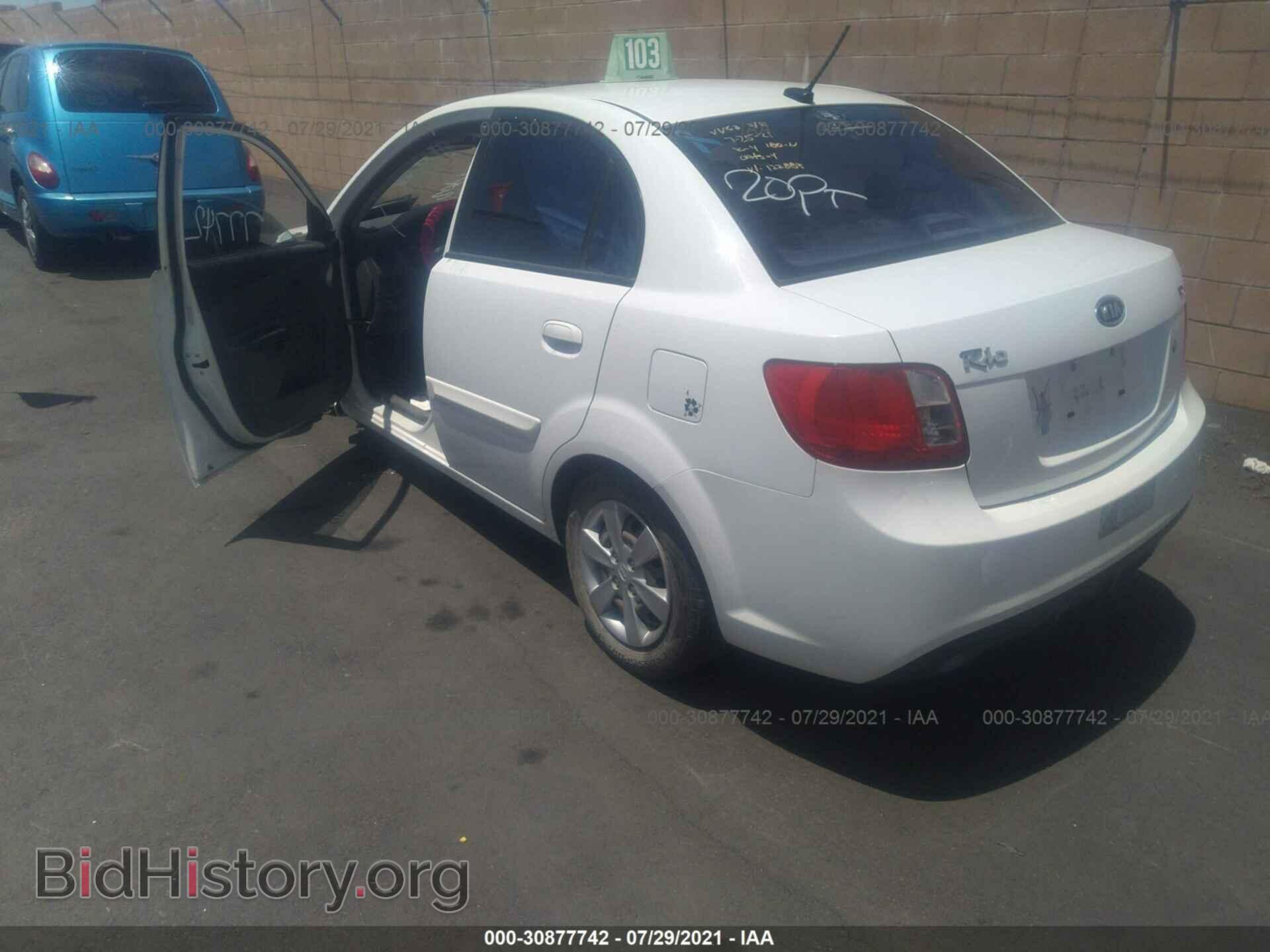 2011 KIA RIO - VIN: KNADH4A35B6959370 - Фото 3