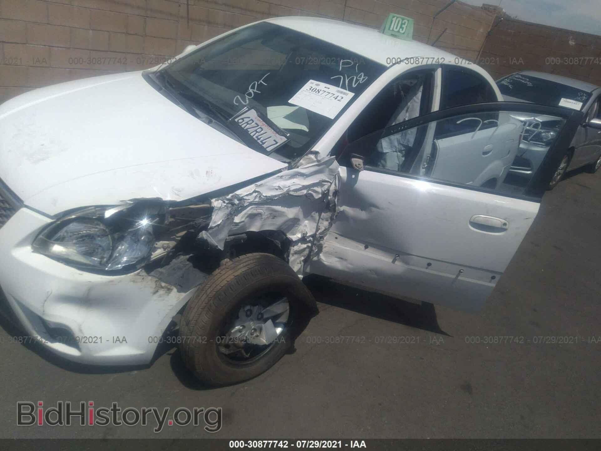 2011 KIA RIO - VIN: KNADH4A35B6959370 - Фото 6