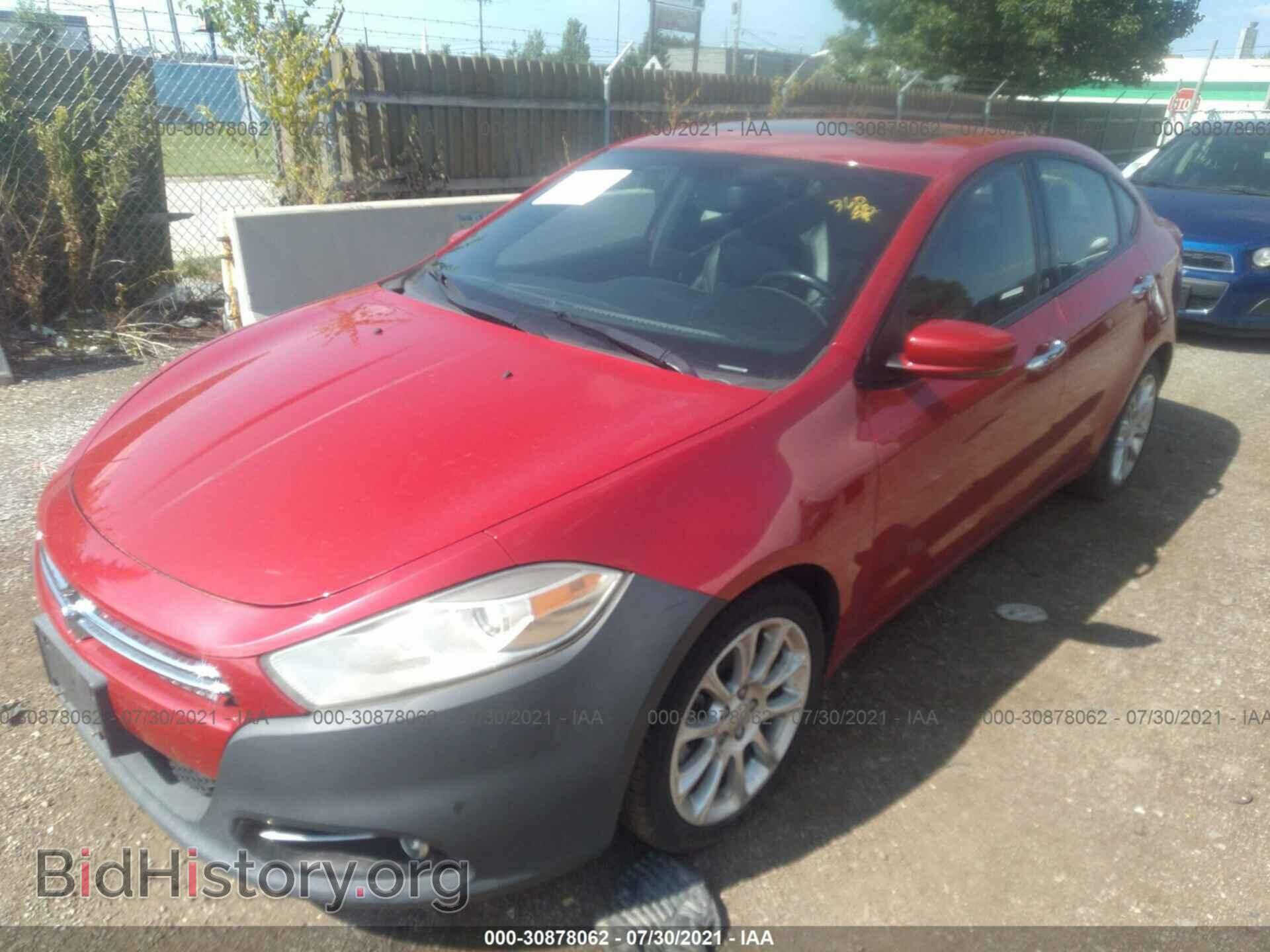 2013 DODGE DART - VIN: 1C3CDFCA8DD346583 - Фото 2
