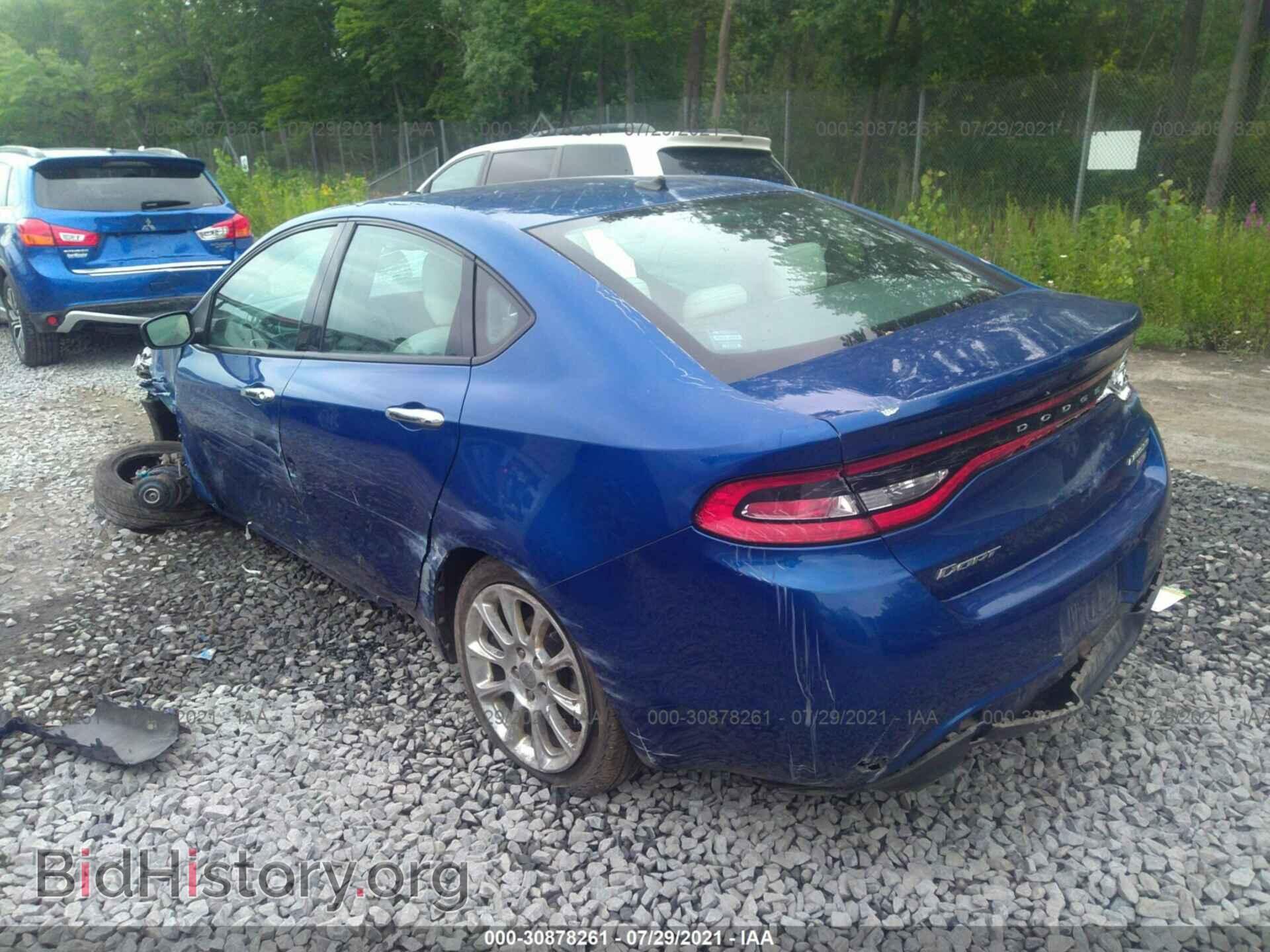 2013 DODGE DART - VIN: 1C3CDFCH0DD147458 - Фото 3