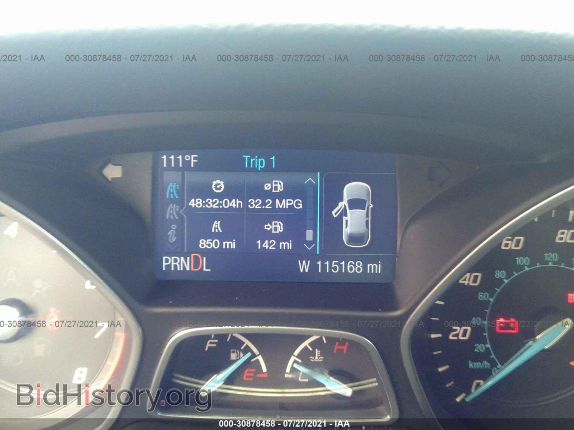 2014 FORD FOCUS - VIN: 1FADP3F28EL311887 - Фото 7