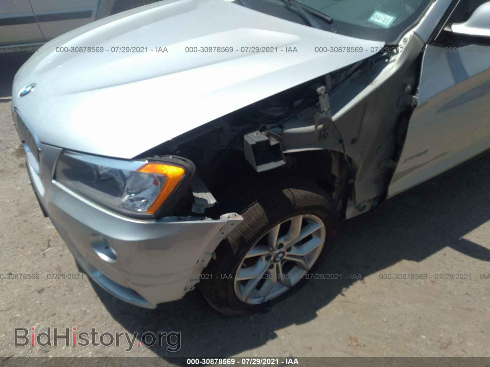 2012 BMW X3 - VIN: 5UXWX7C51CL975582 - Фото 6