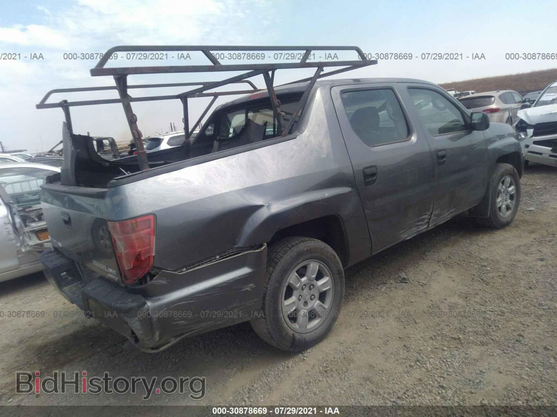2009 HONDA RIDGELINE - VIN: 5FPYK16289B100509 - Фото 4