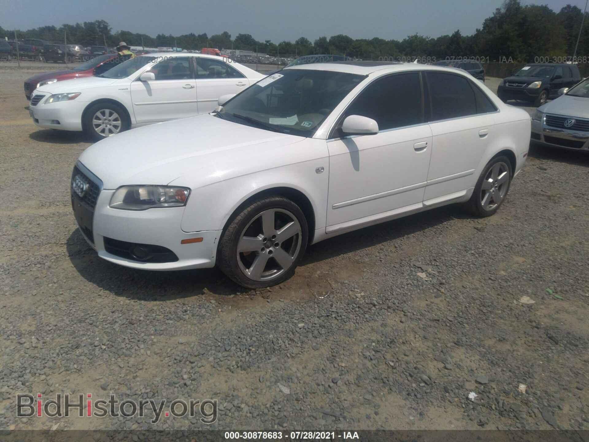 2008 AUDI A4 - VIN: WAUDH78EX8A049809 - Фото 2