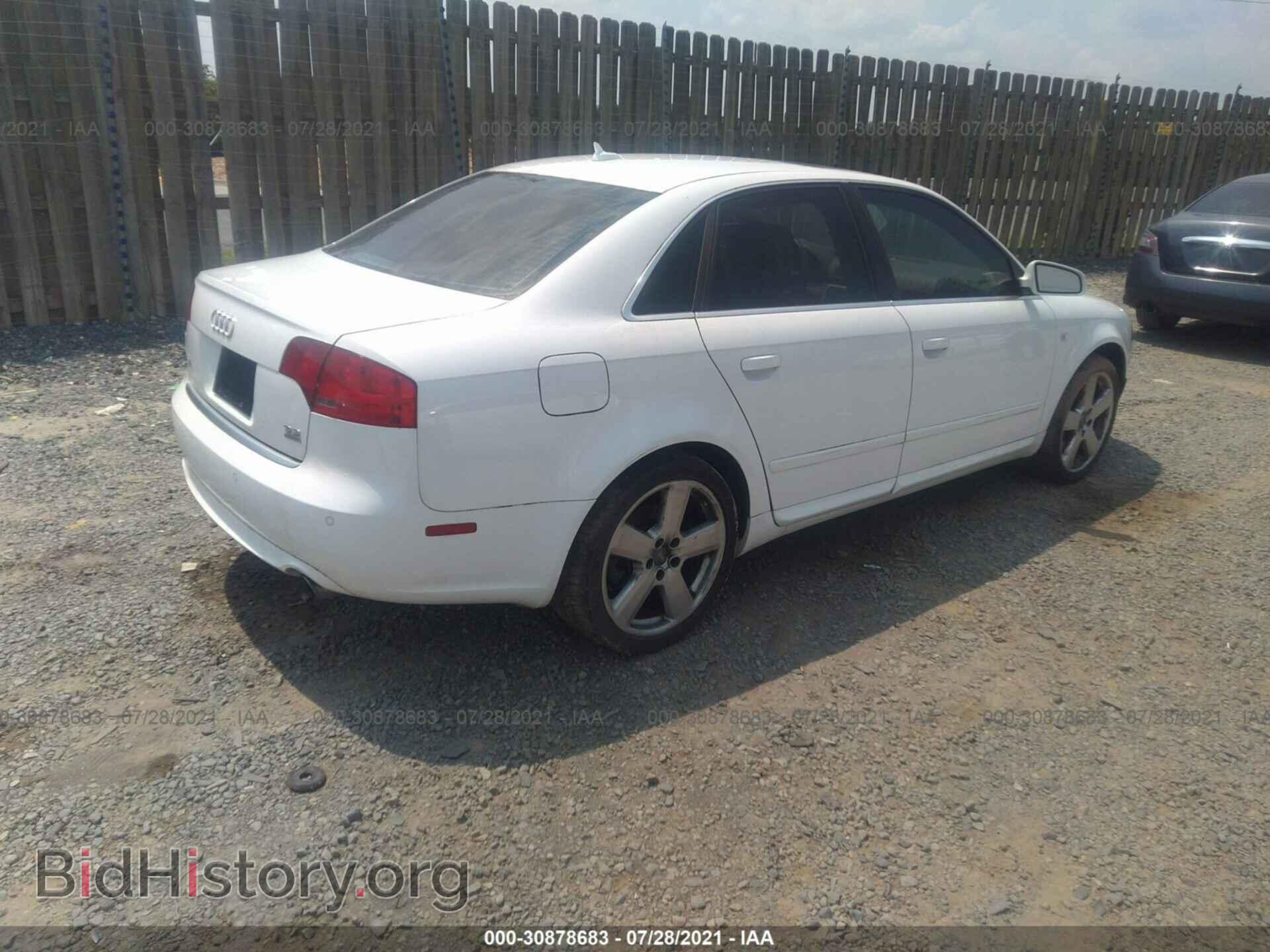 2008 AUDI A4 - VIN: WAUDH78EX8A049809 - Фото 4