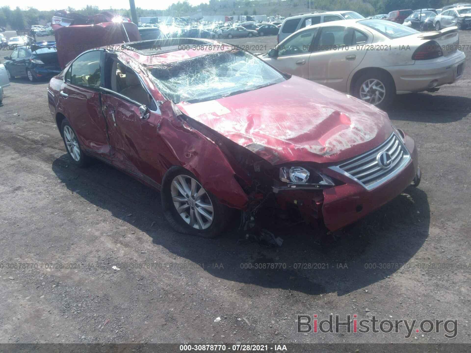 Photo JTHBK1EG7B2427924 - LEXUS ES 350 2011