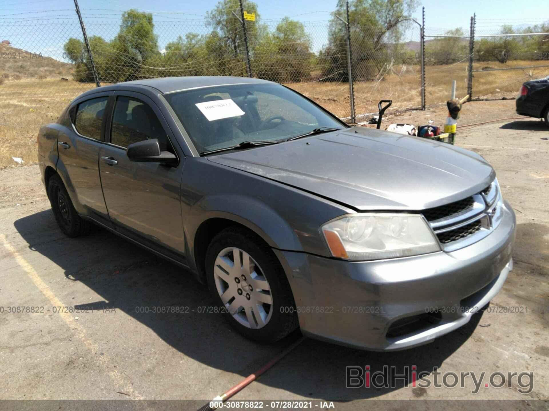 Photo 1C3CDZAB2CN220774 - DODGE AVENGER 2012