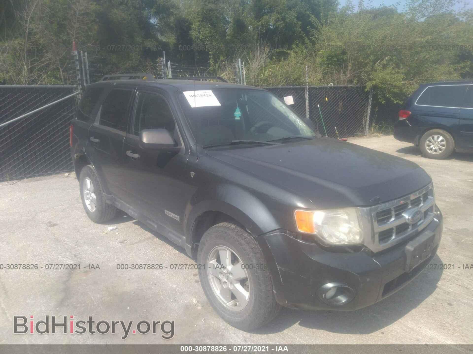 Фотография 1FMCU03158KA45632 - FORD ESCAPE 2008