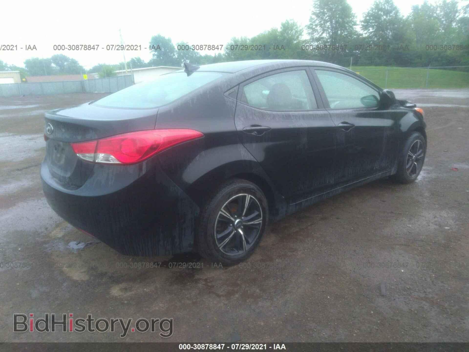 2012 HYUNDAI ELANTRA - VIN: 5NPDH4AE6CH147927 - Фото 4